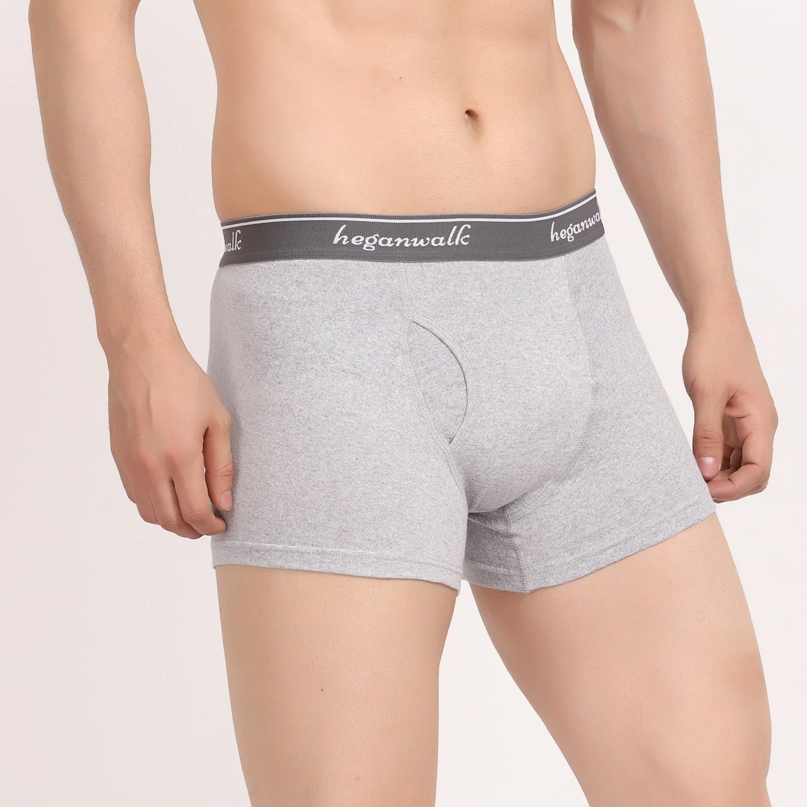 Heganwalk Pack of 3 Pocket Trunks Black and Grey - Image 2