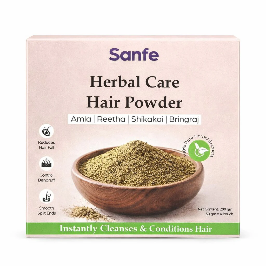 Herbal hair care powders - Amla Reetha Shikakai Bhringraj - 200g