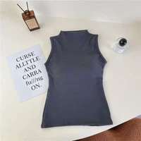 High Neck Padded Camisole Top - Image 10