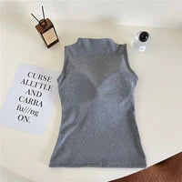 High Neck Padded Camisole Top - Image 14