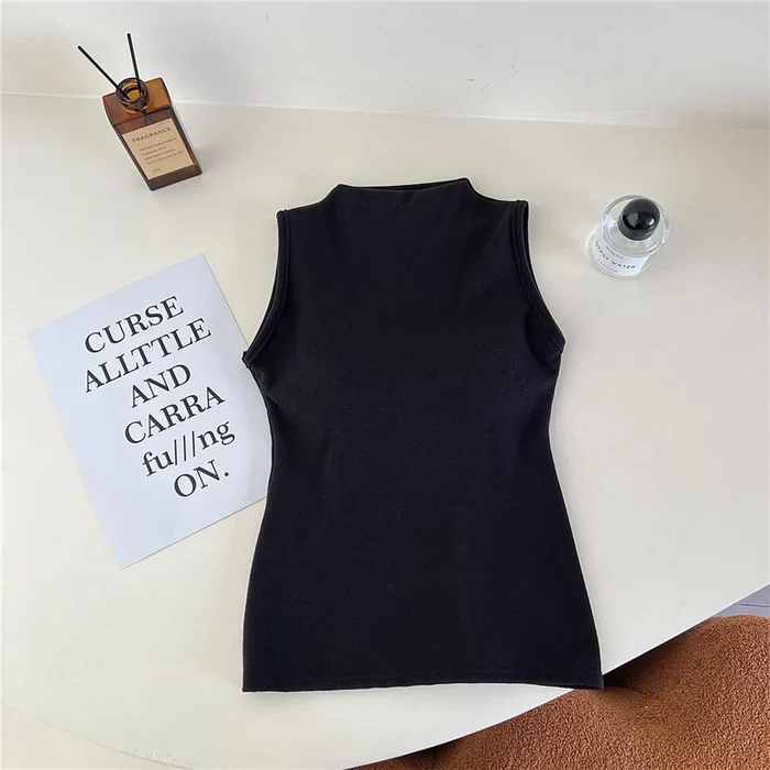 High Neck Padded Camisole Top - Image 6