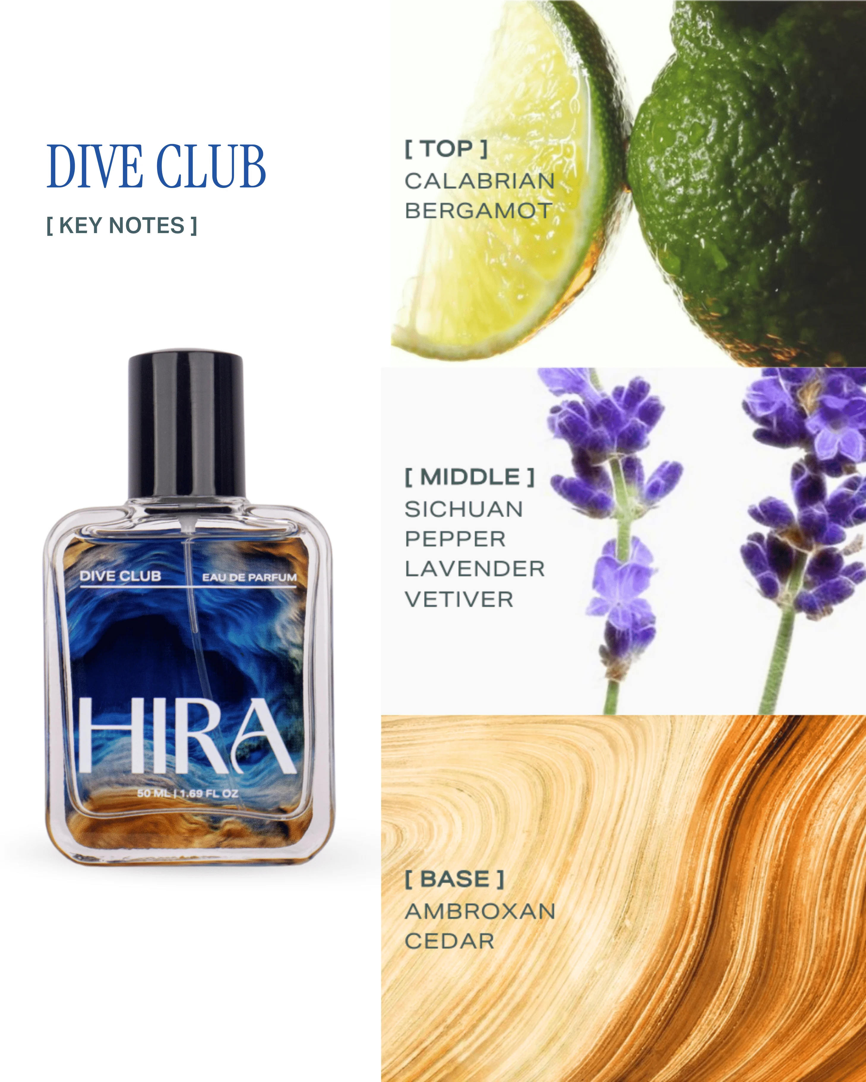 Hira Perfume Gift Set — For His & Hers | Dive Club & Love Letters | 2 x 50ml - Image 4