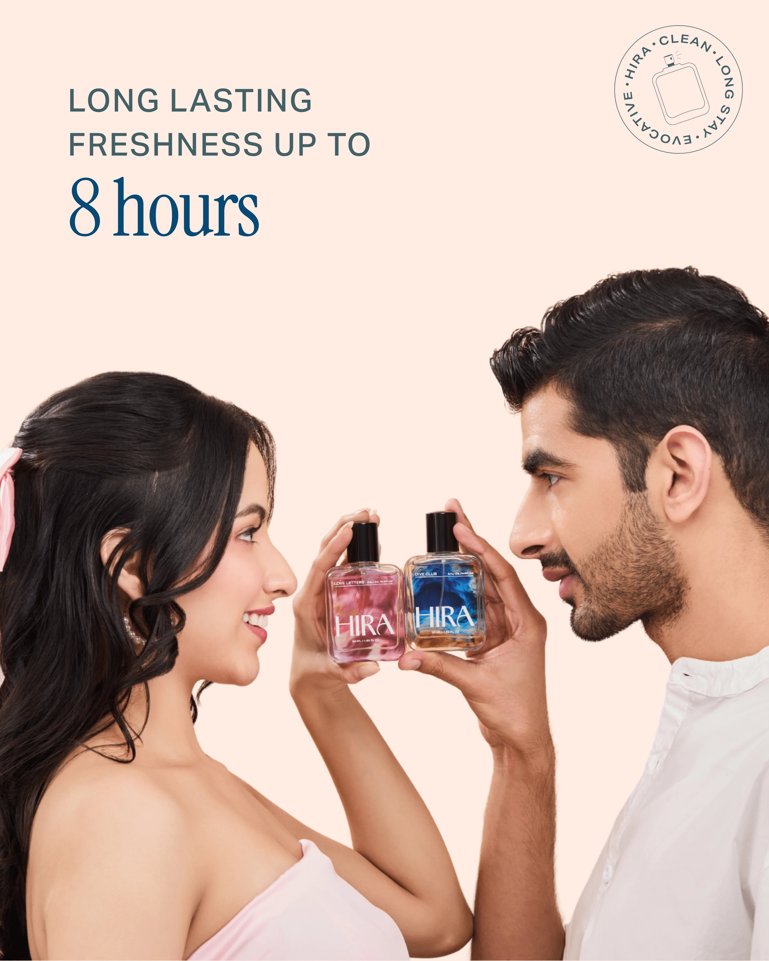 Hira Perfume Gift Set — For His & Hers | Dive Club & Love Letters | 2 x 50ml - Image 5