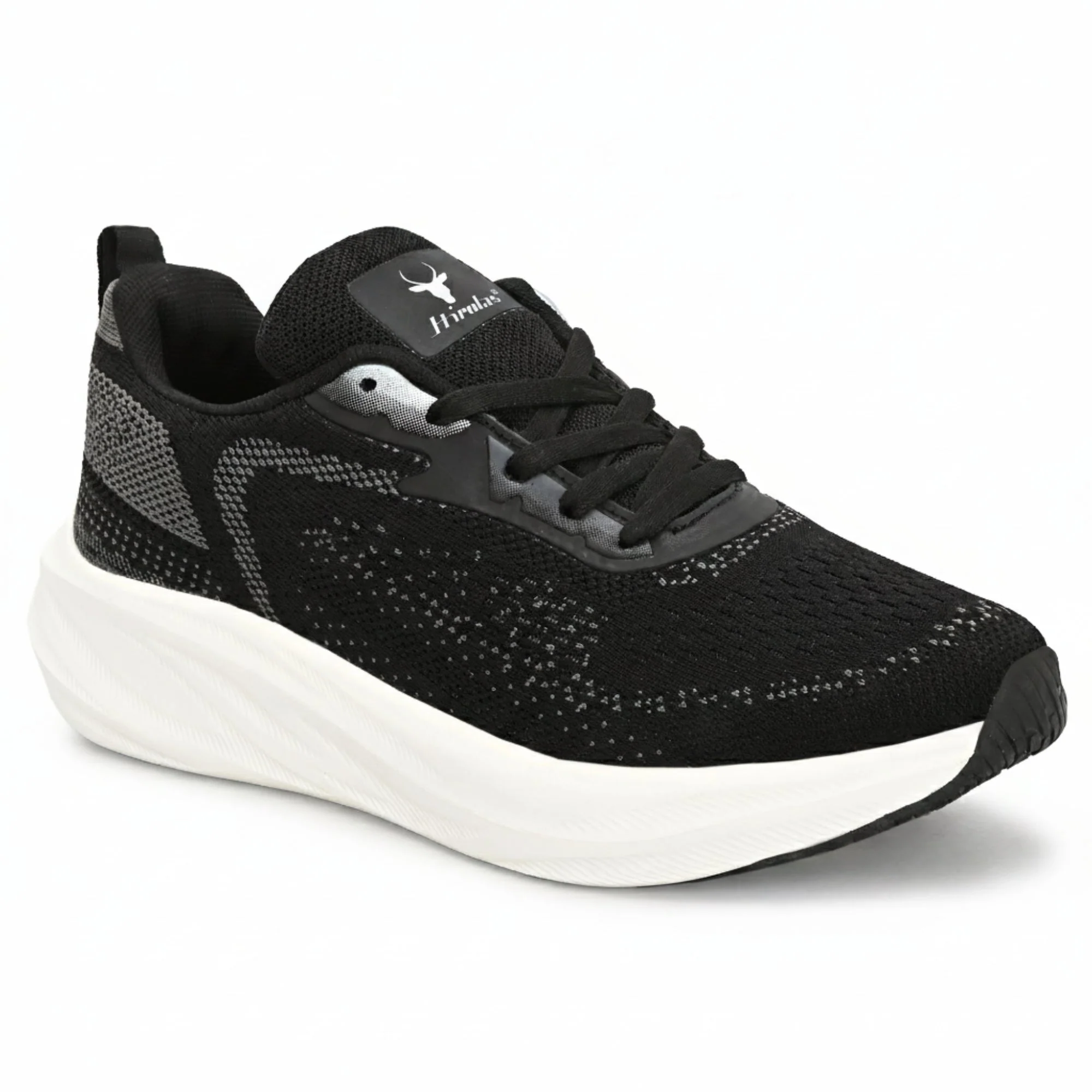 Hirolas® FlexKnit Sports Running Grey Sneakers Shoes - Image 3