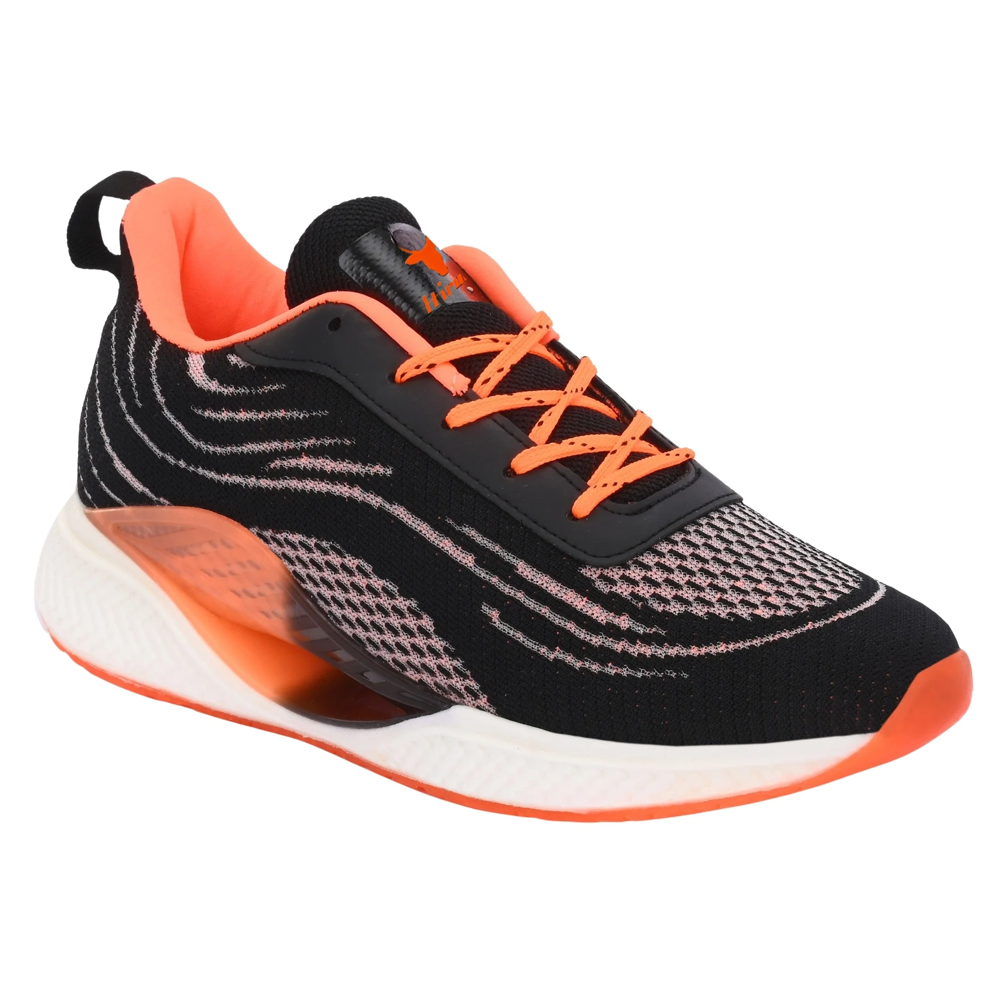 Hirolas® Men's Cloudwalk Knitted Running Sneakers Sport Shoes Black - Image 3