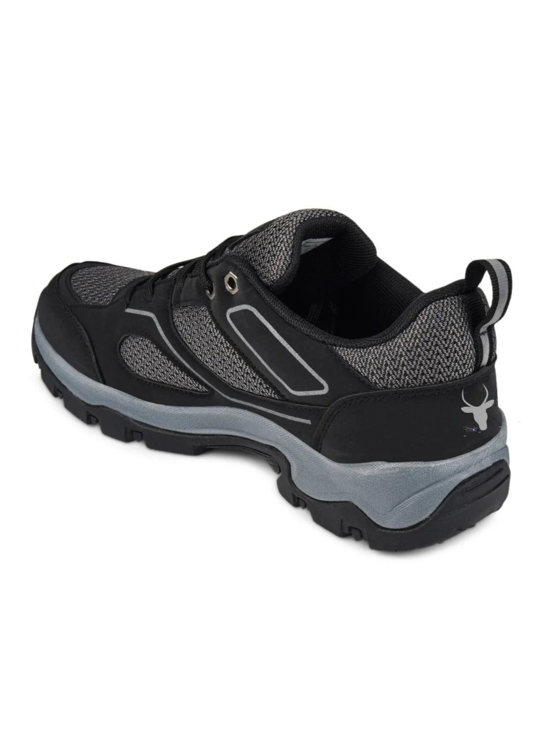 Hirolas Men Outdoor Walking & Trekking Shoes - Black - Image 5