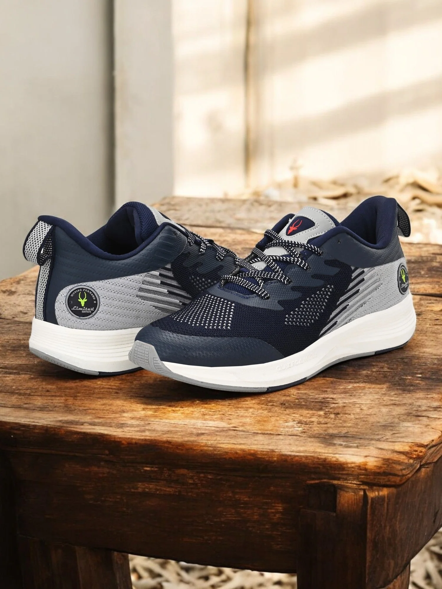 Hirolas Men's Blue Elite Shock Absorbing Walking Running Fitness Athletic Training Gym Fashion Sport Shoes HRLMP01NAVY - Image 22