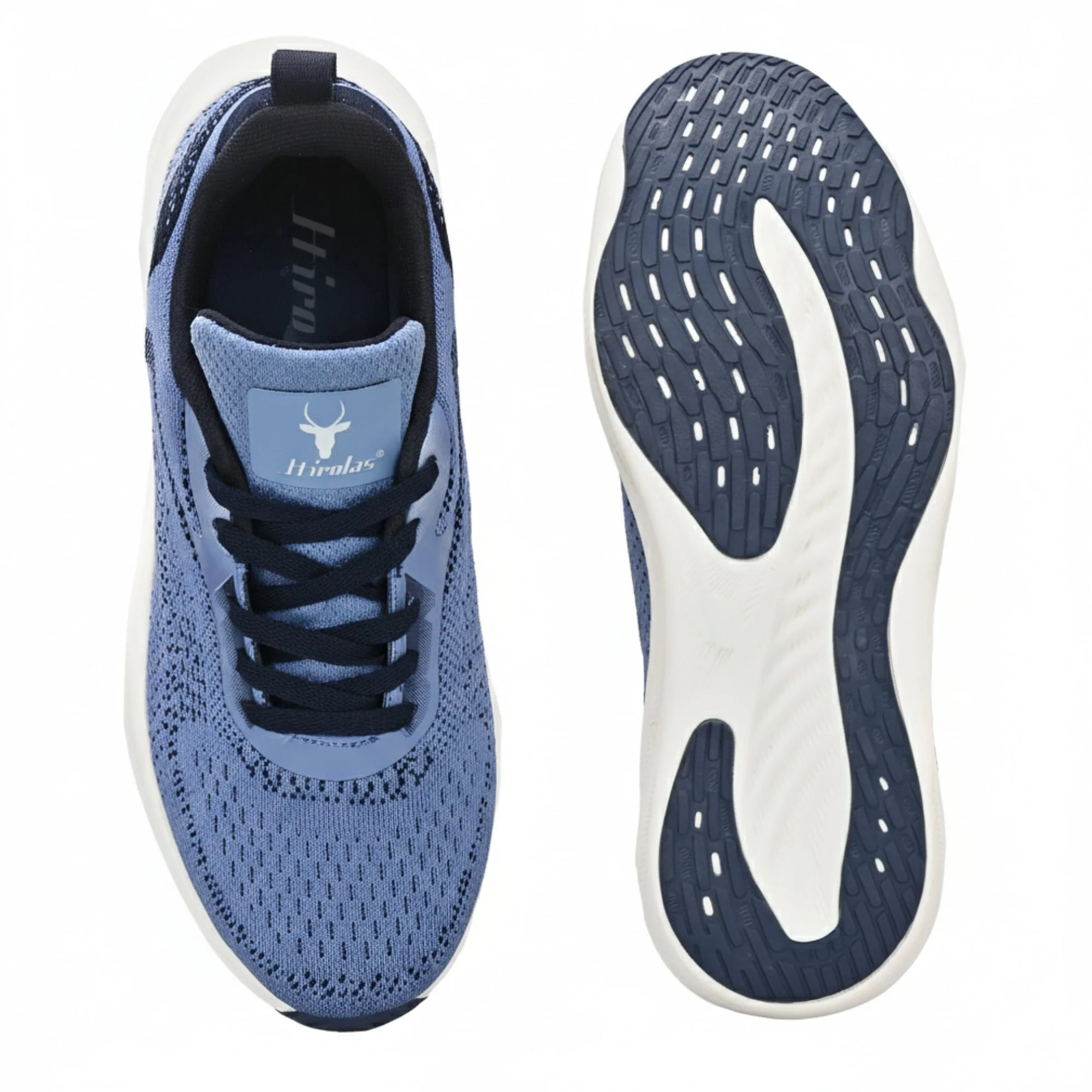 Hirolas Men's FlexKnit Running Sneakers Sport Shoes - Image 5