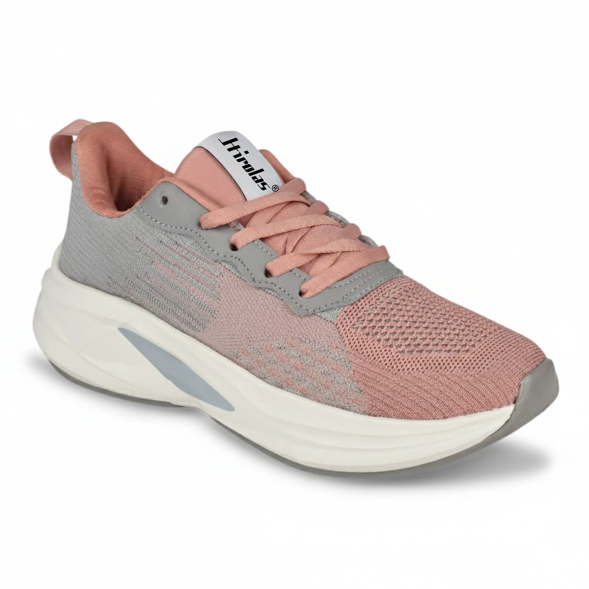 Hirolas Sports Casual Running Shoes Walking Jogging Gym Sneakers Comfortable Breathable Trainers Athletic Sports_Shoes for women - Pink - Image 4