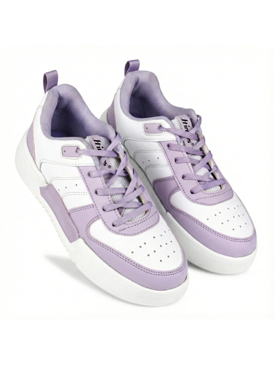 Hirolas Urbania Women's Everyday Comfort Sneaker_Shoes - White/Purple - Image 7