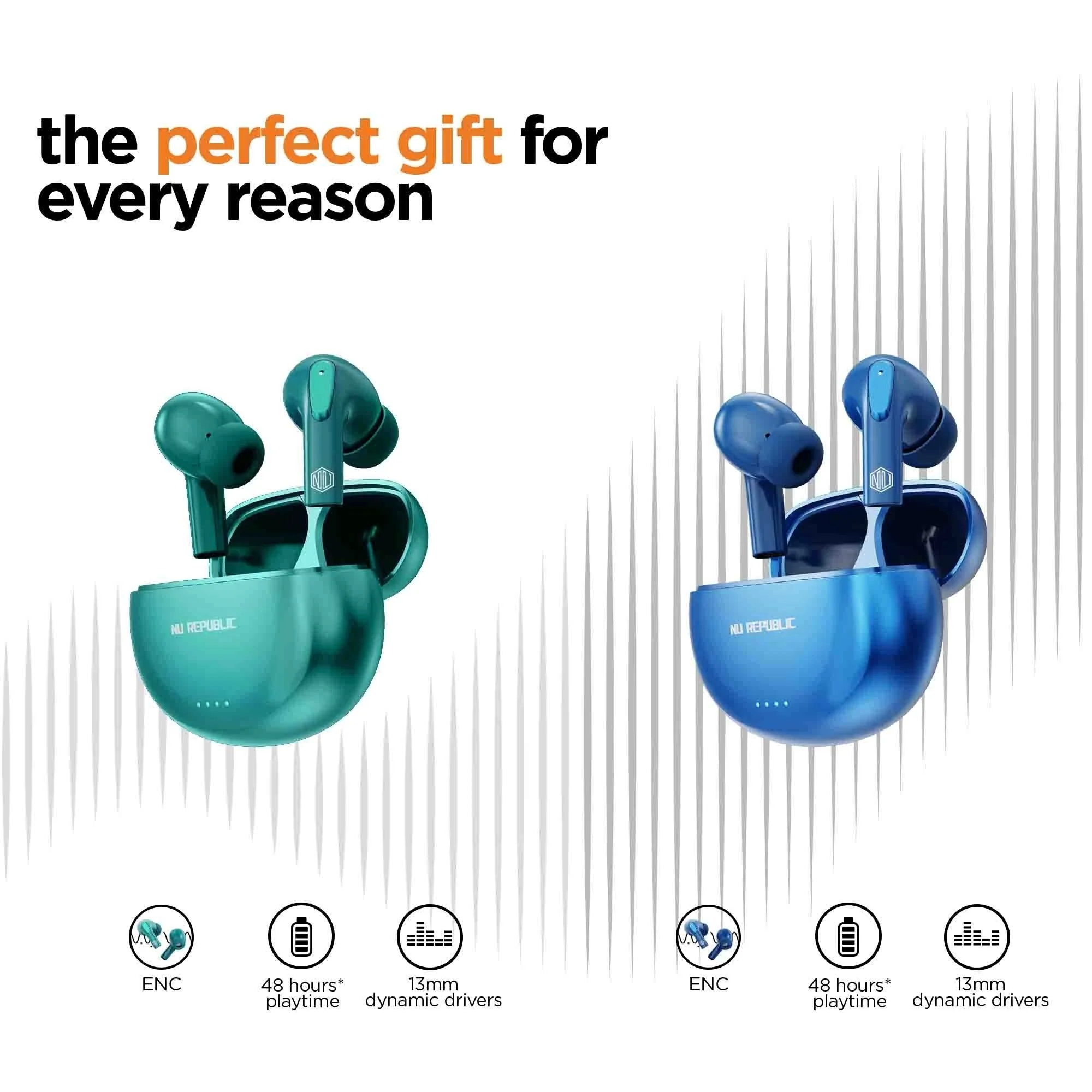 His and Hers Earbuds Combo - Image 4