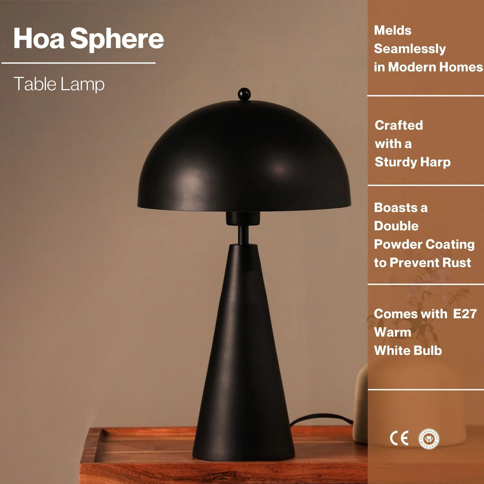 Hoa Sphere Table Lamp - Image 9