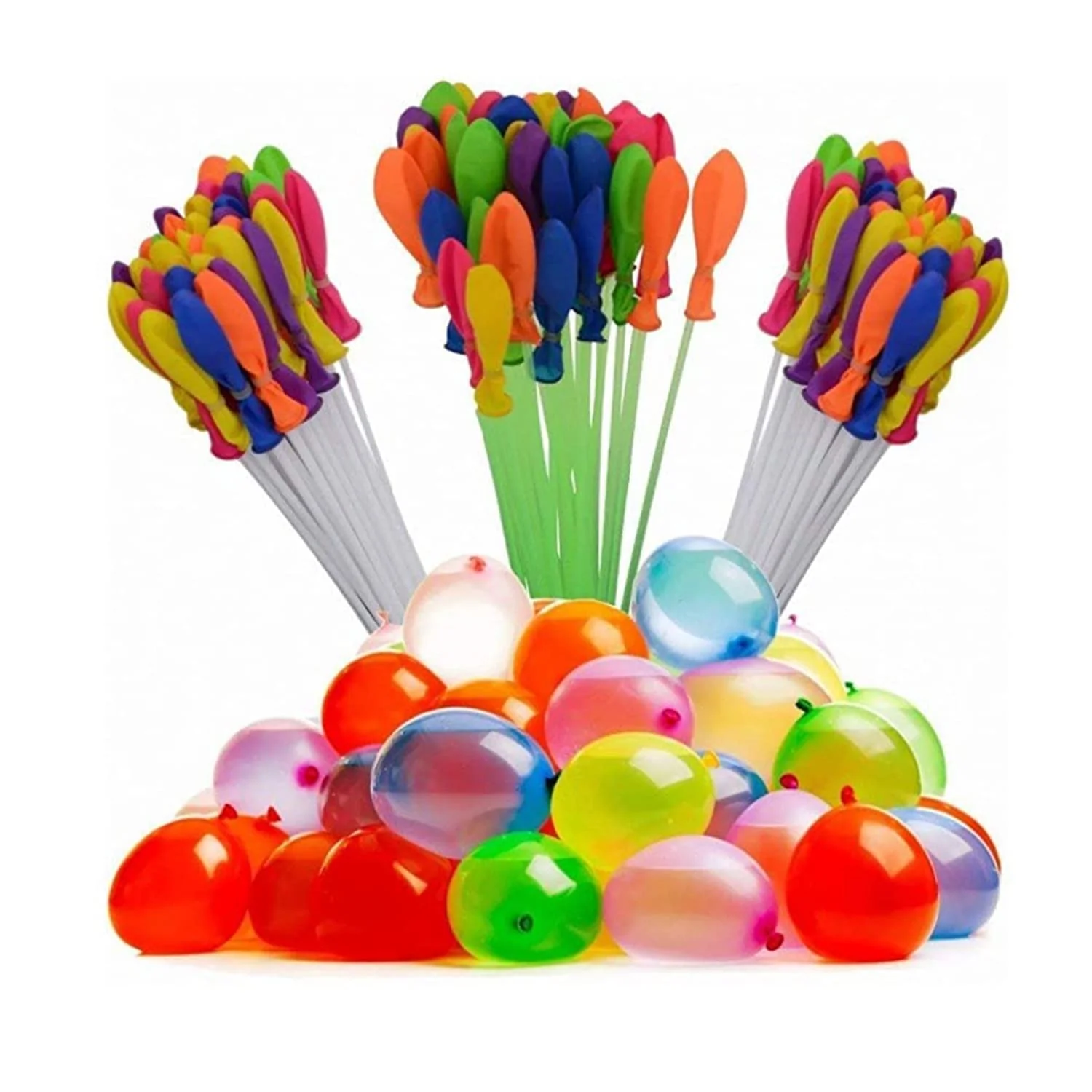 Holi Balloon 60 Second Holi Water Magic Balloons l Set of 3 Bunch 111 (Multicolor Pack of 1) - Image 3