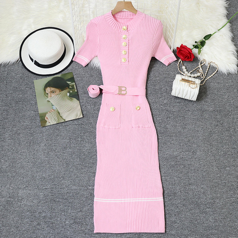 Holly Knit Midi Dress - Image 4