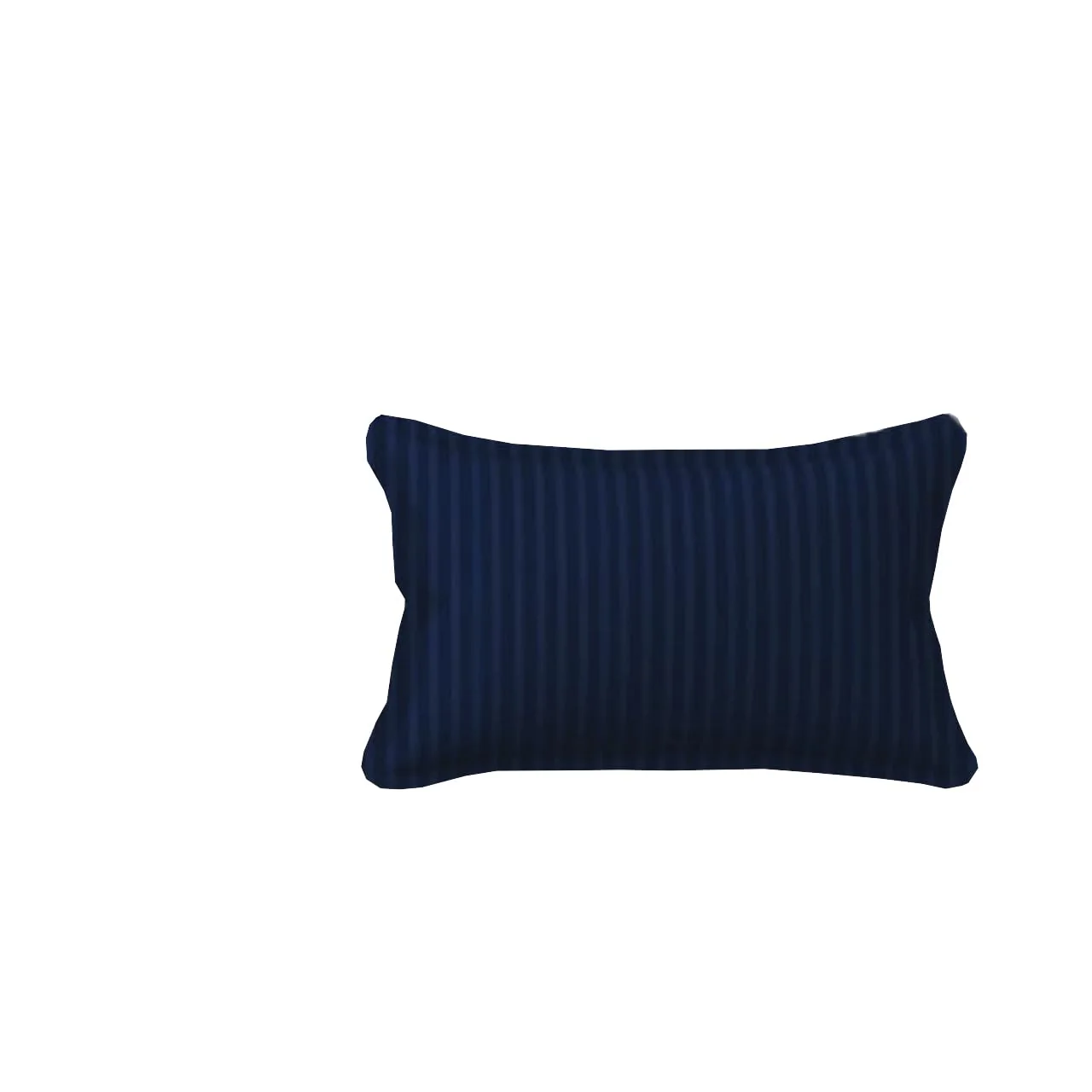 Homecrown Stripe Bedsheet for Single Bed with 1 Matching Pillow Cover – Dark Blue - Image 3