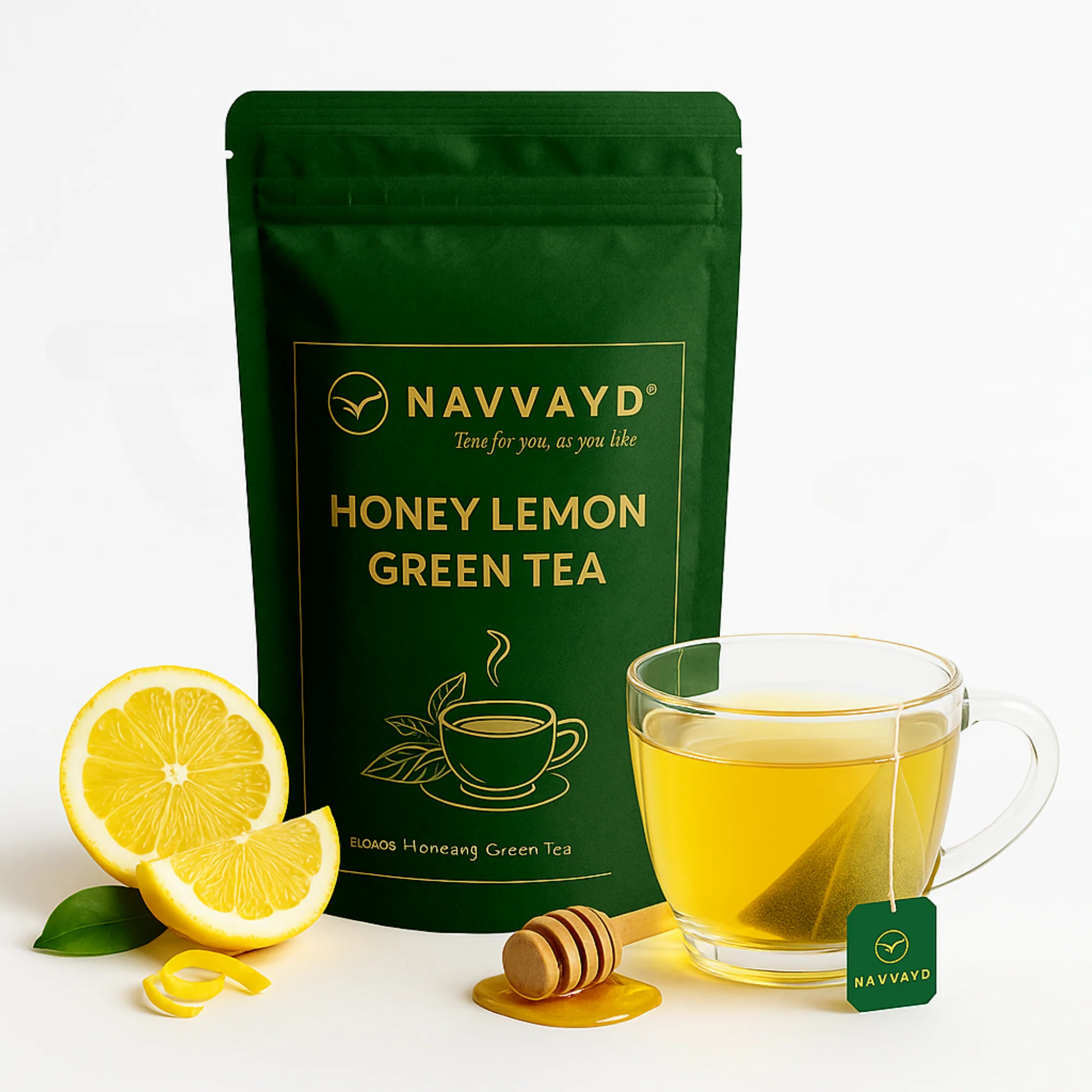 Honey Lemon Green Tea - Teabags - Image 7