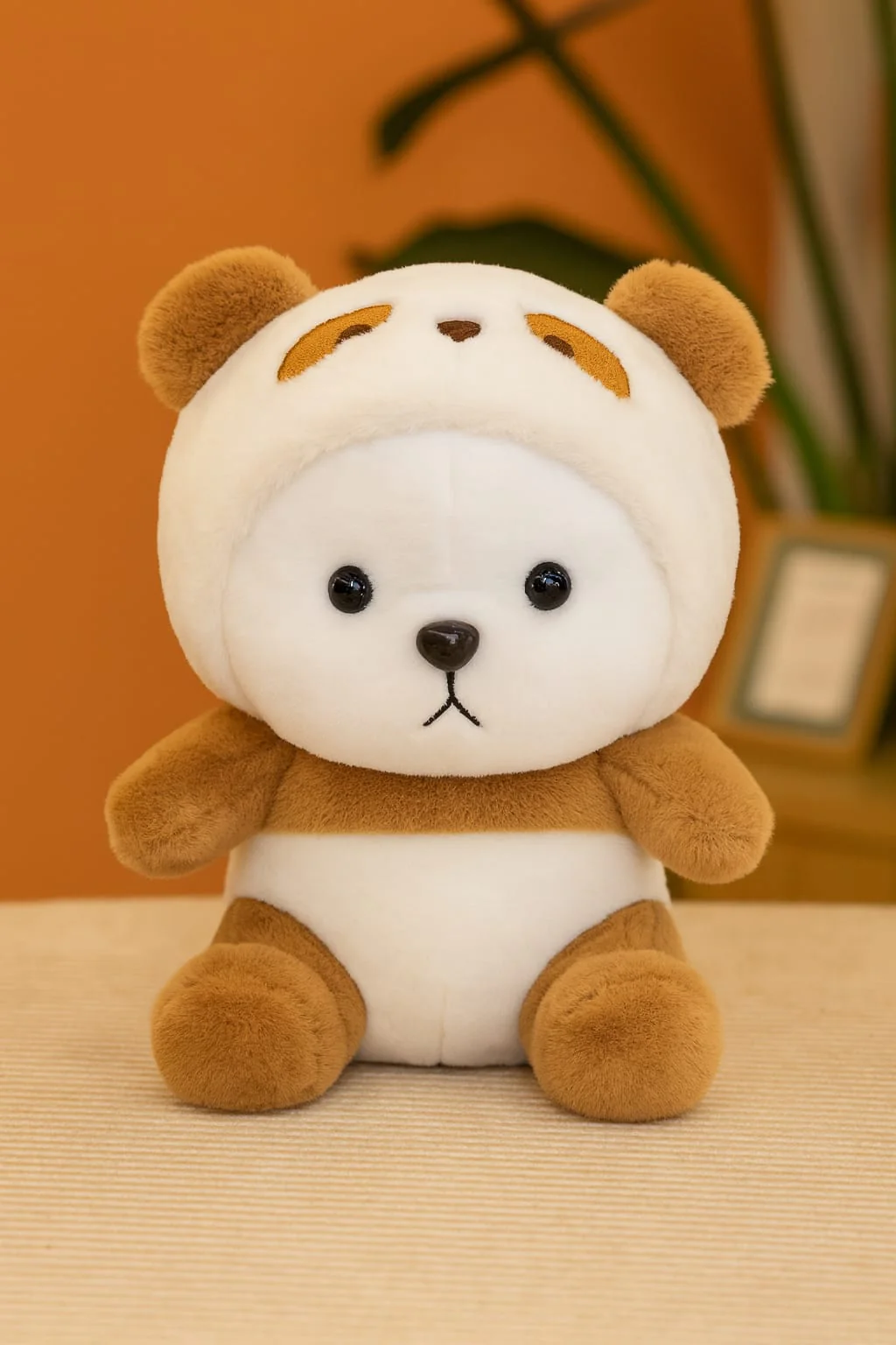 Hoodie Teddy Plush Toy 35 cm – Soft Teddy Bear with Hoodie