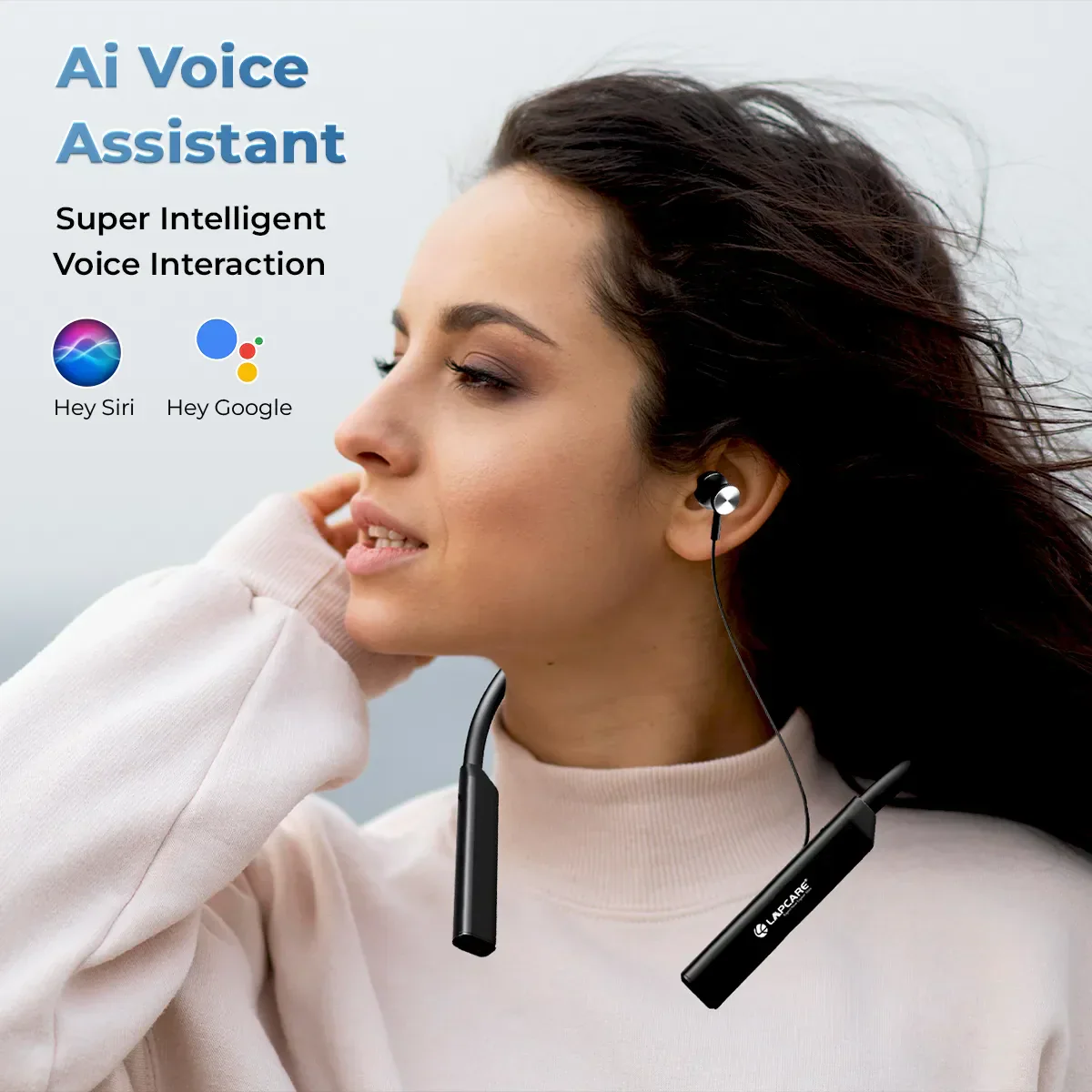 Hoods Wireless In-Ear Neckband With Upto 30Hrs* Playtime & Crystal Clear Speech Mic - Image 5