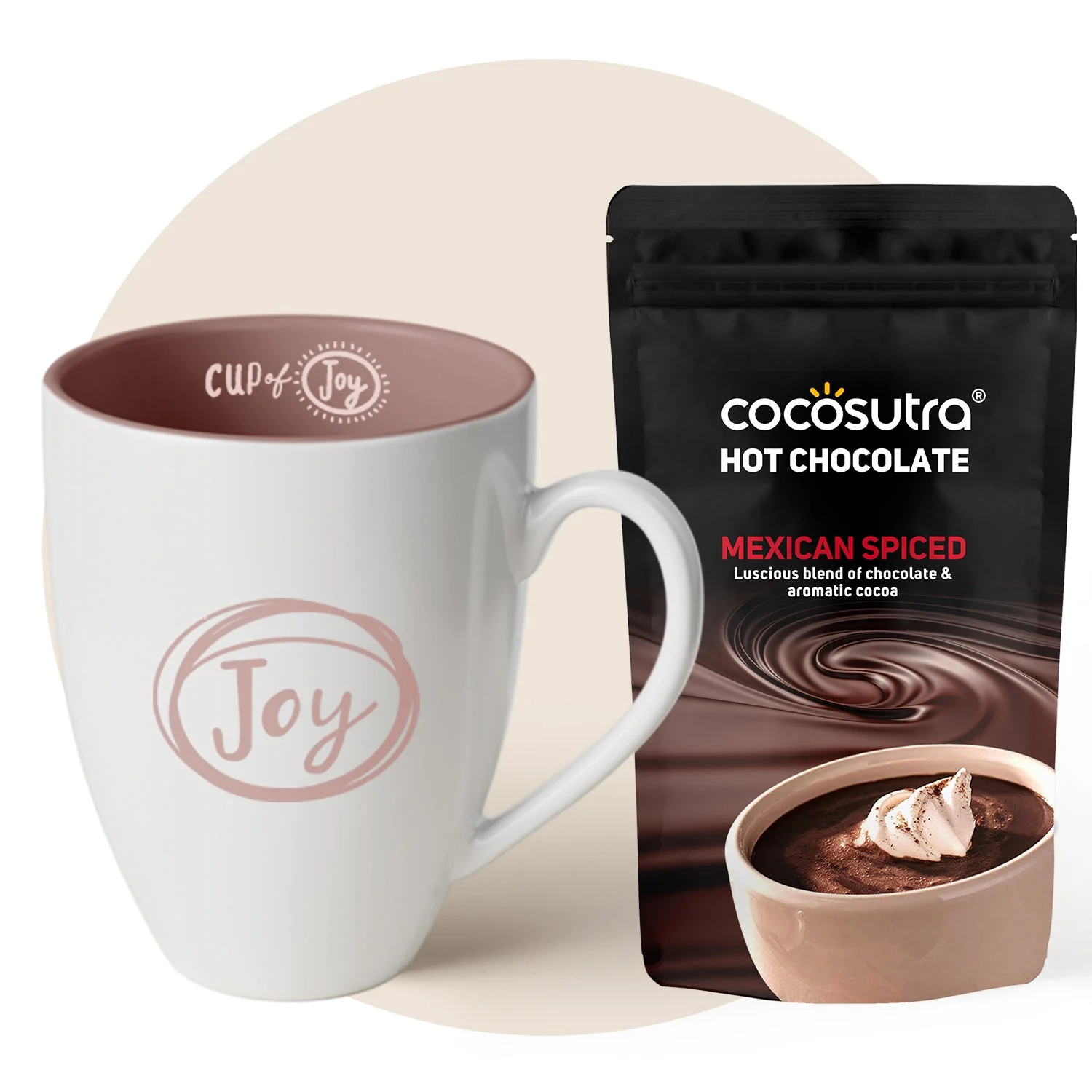 Hot Chocolate Mix 100g with Joy Mug | Gift Hamper - Image 13