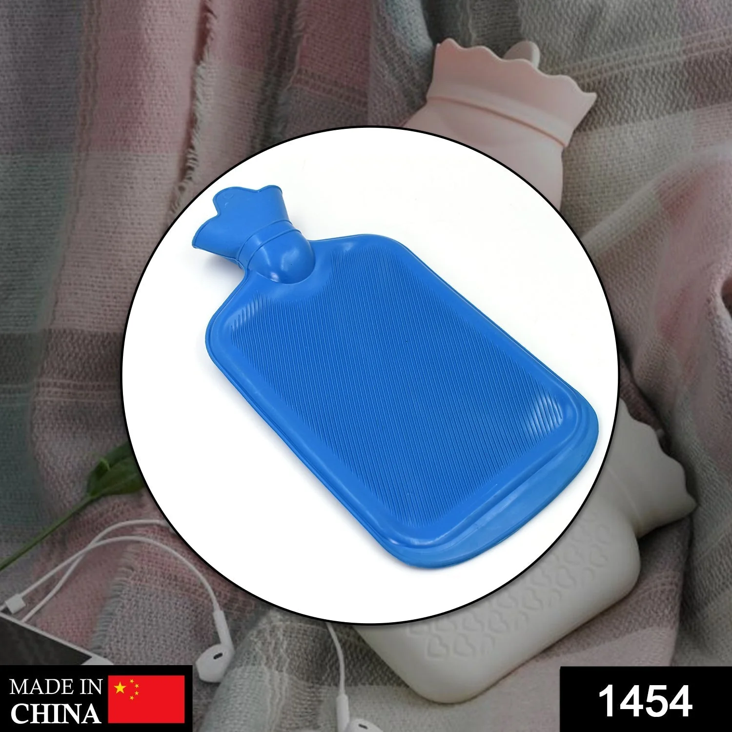 Hot water Bag 1400 ML used in all kinds of household and medical purposes as a pain relief from muscle and neural problems. - Image 2