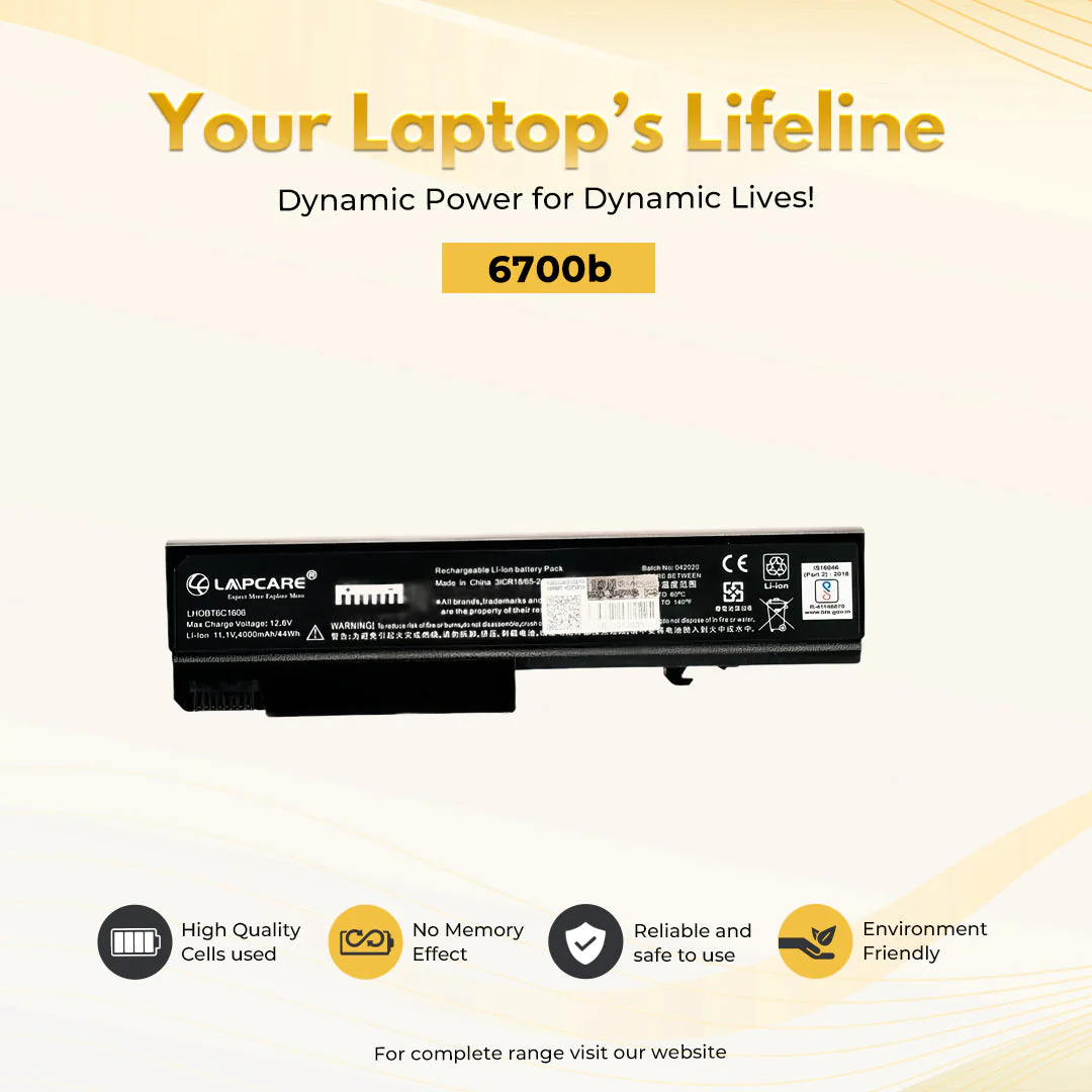 HP 6700b Battery - Image 2