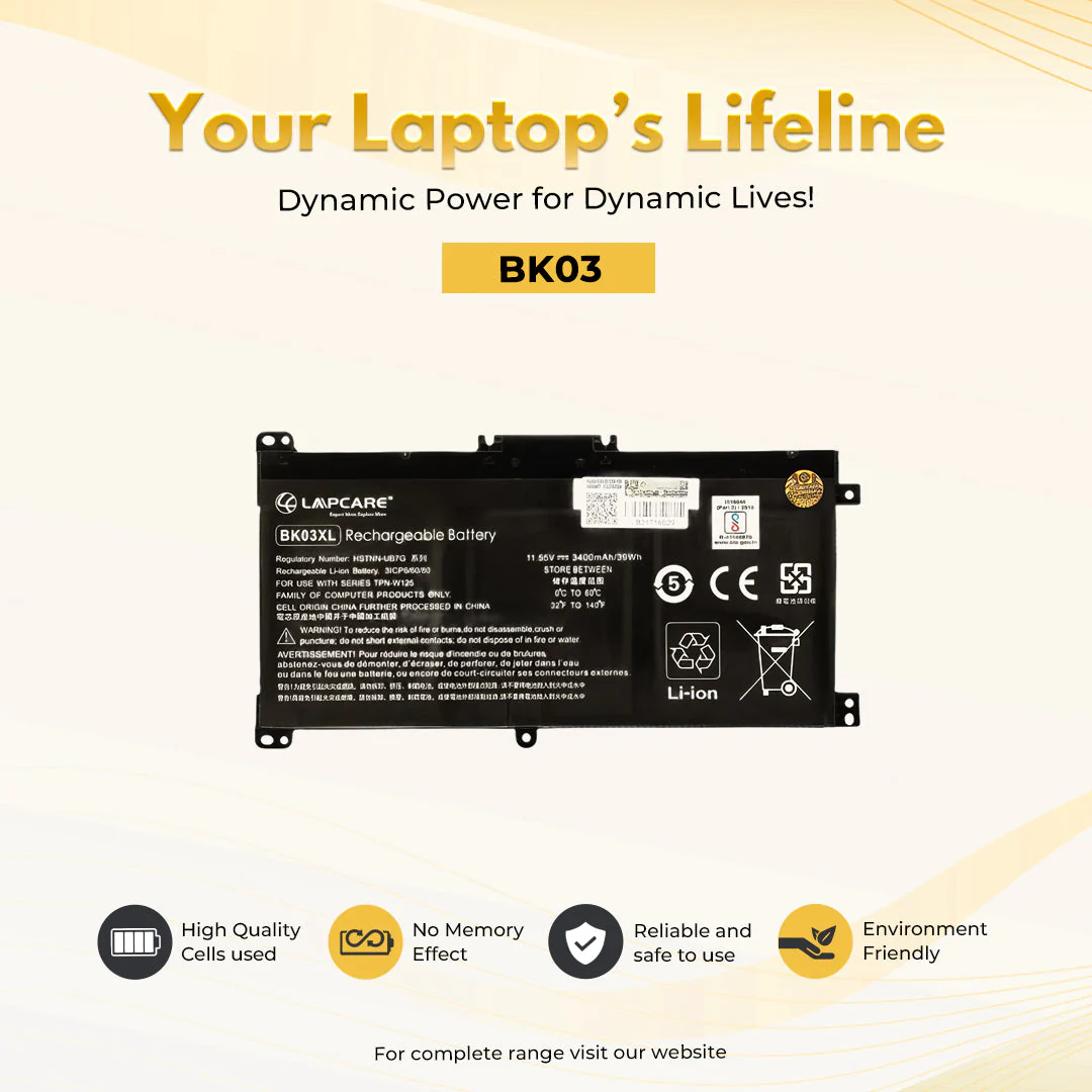 HP BK03XL Battery - Image 2