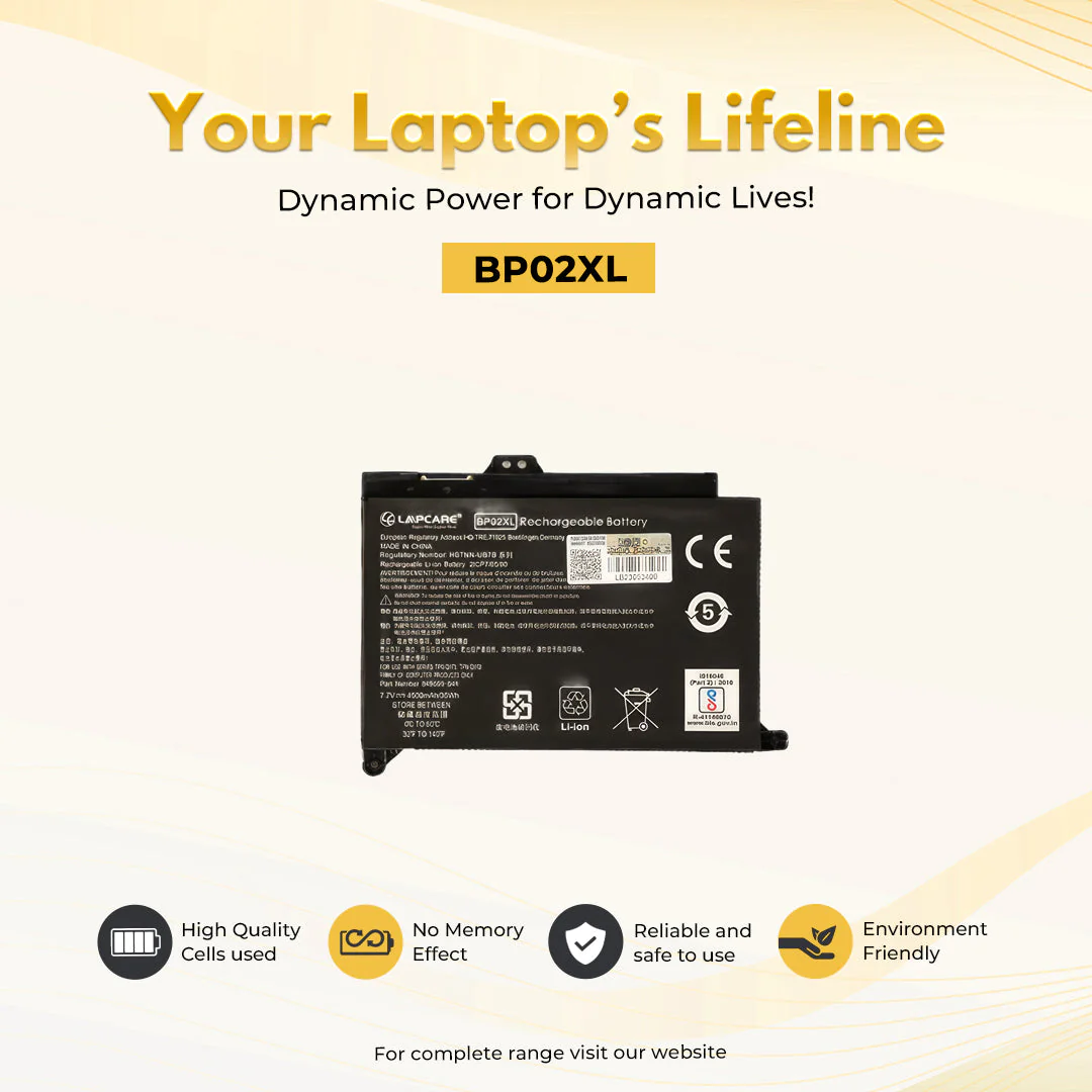 HP BP02XL Battery - Image 2