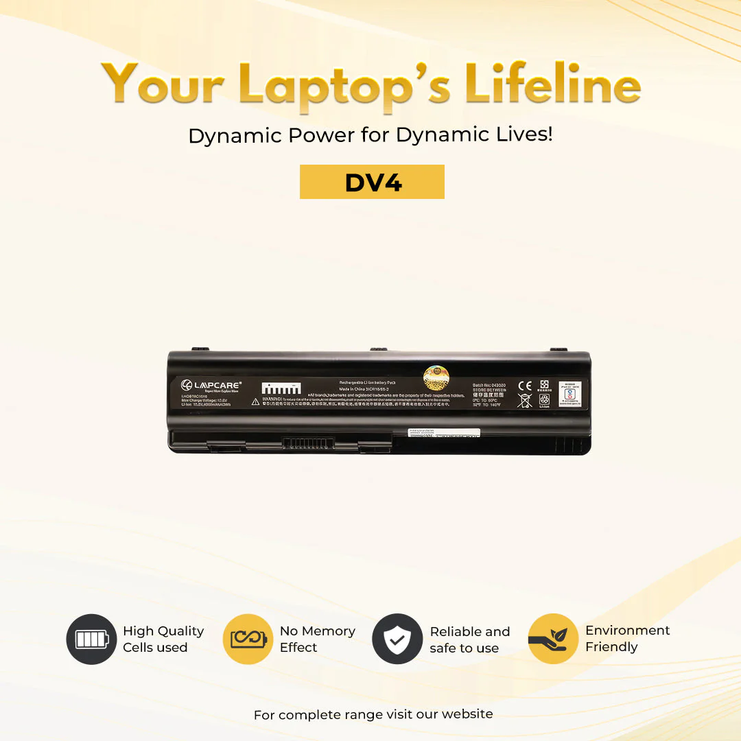 HP DV4 Battery - Image 2