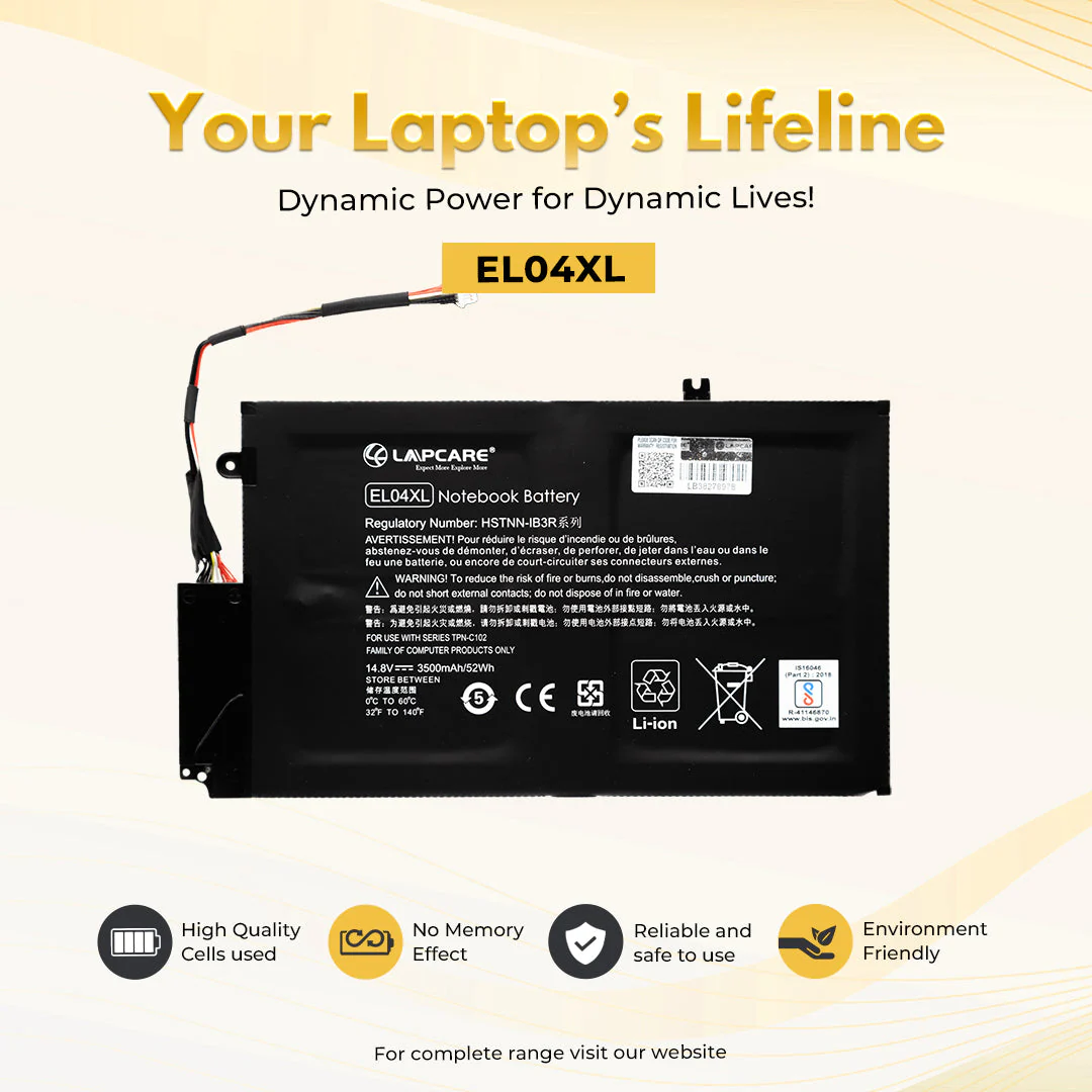 HP EL04XL Battery - Image 2