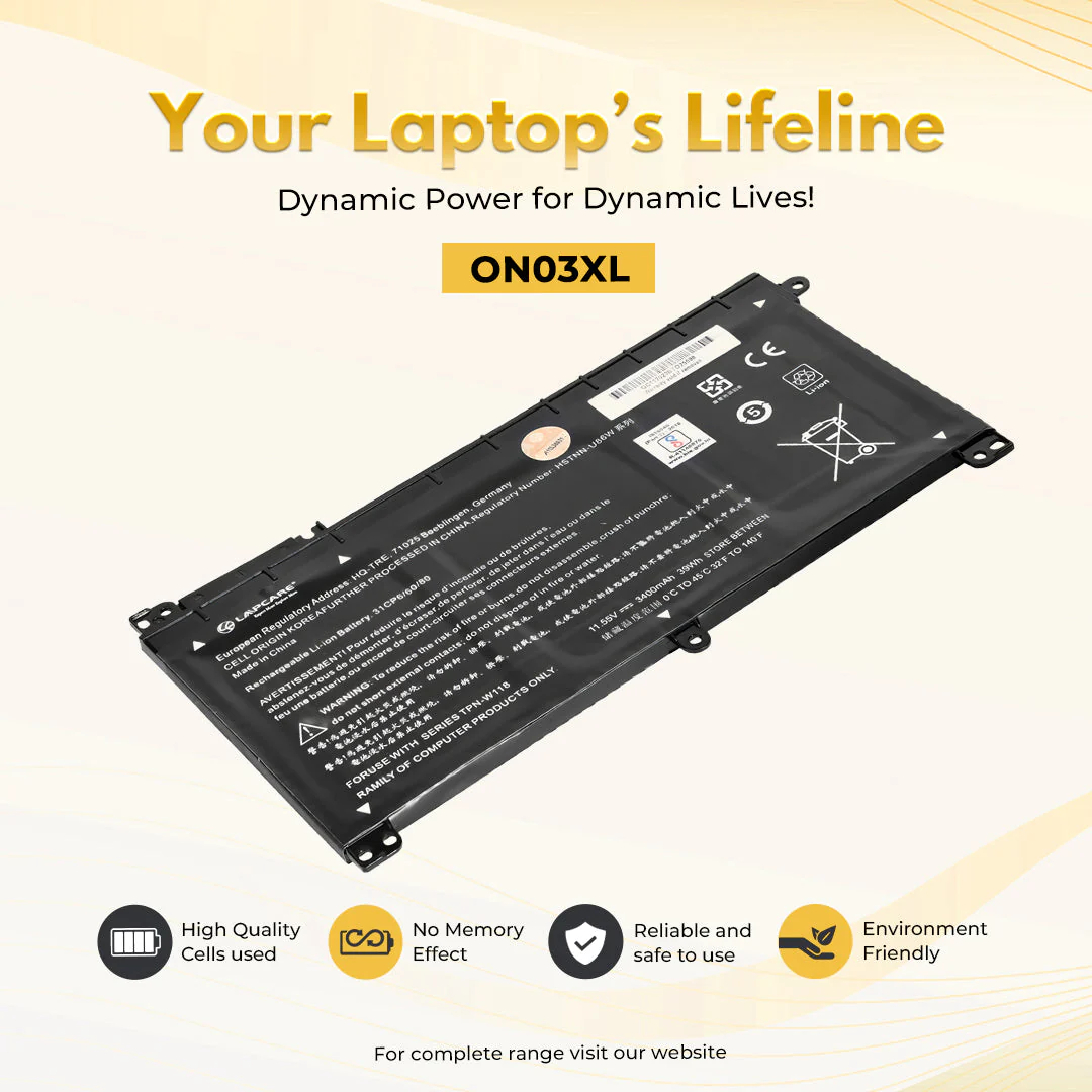 HP ON03XL Battery - Image 2