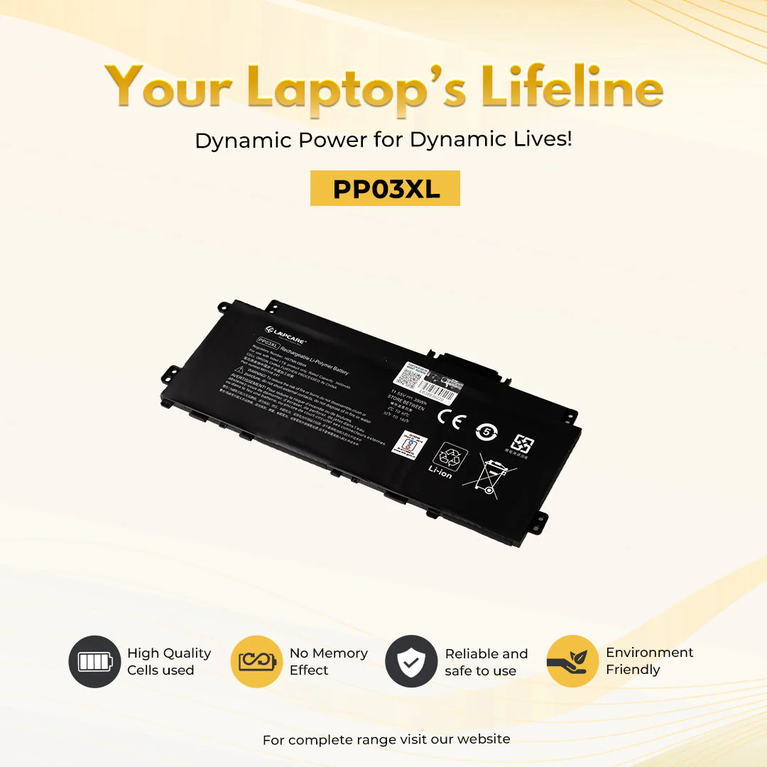 HP PP03XL / PV03XL Battery - Image 2