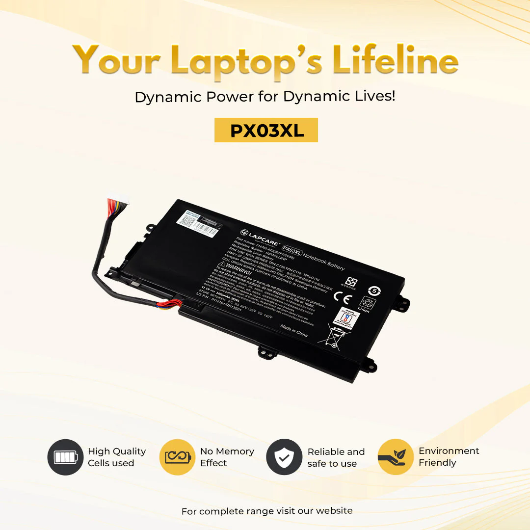 HP PX03XL Battery - Image 2