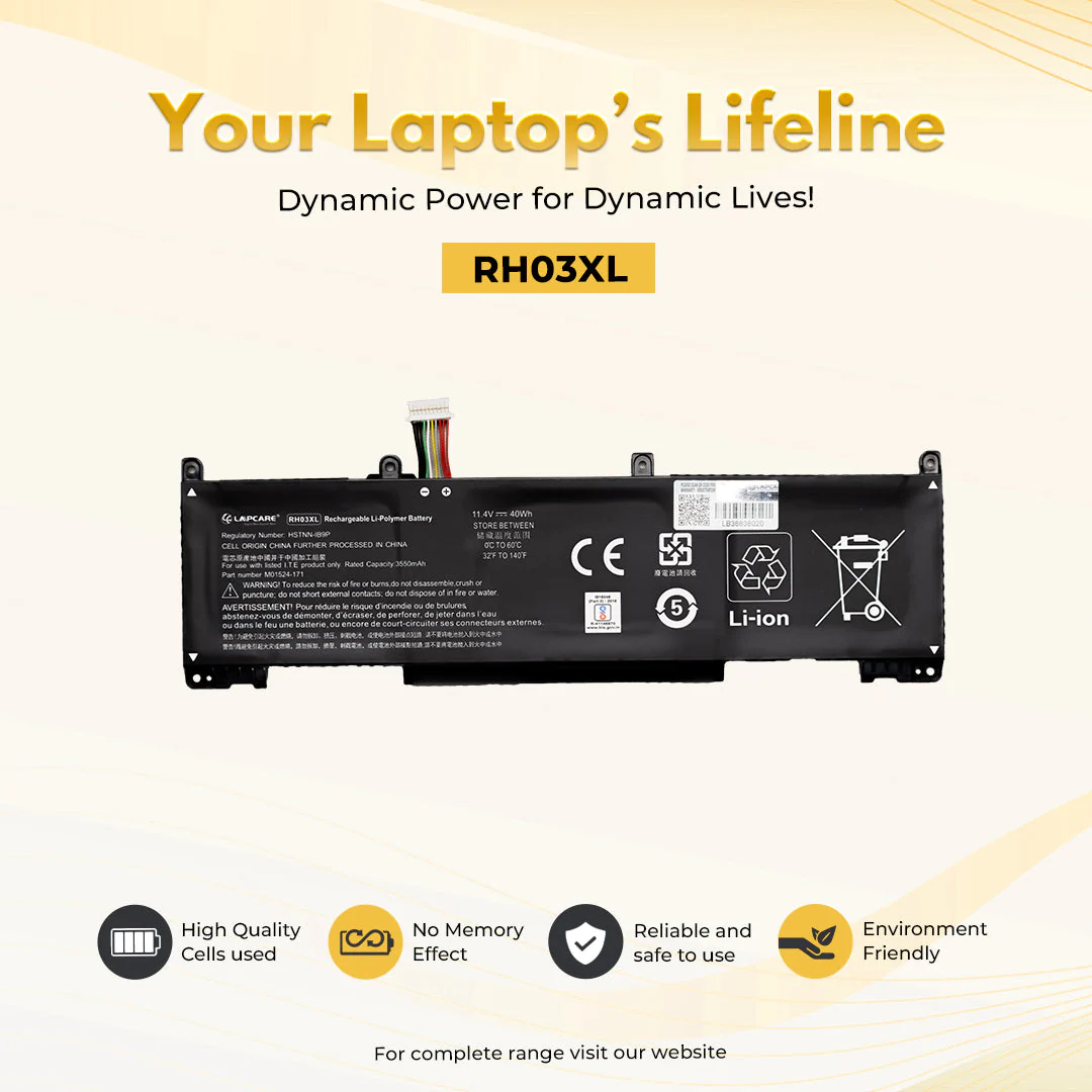 HP RH03XL Battery - Image 2