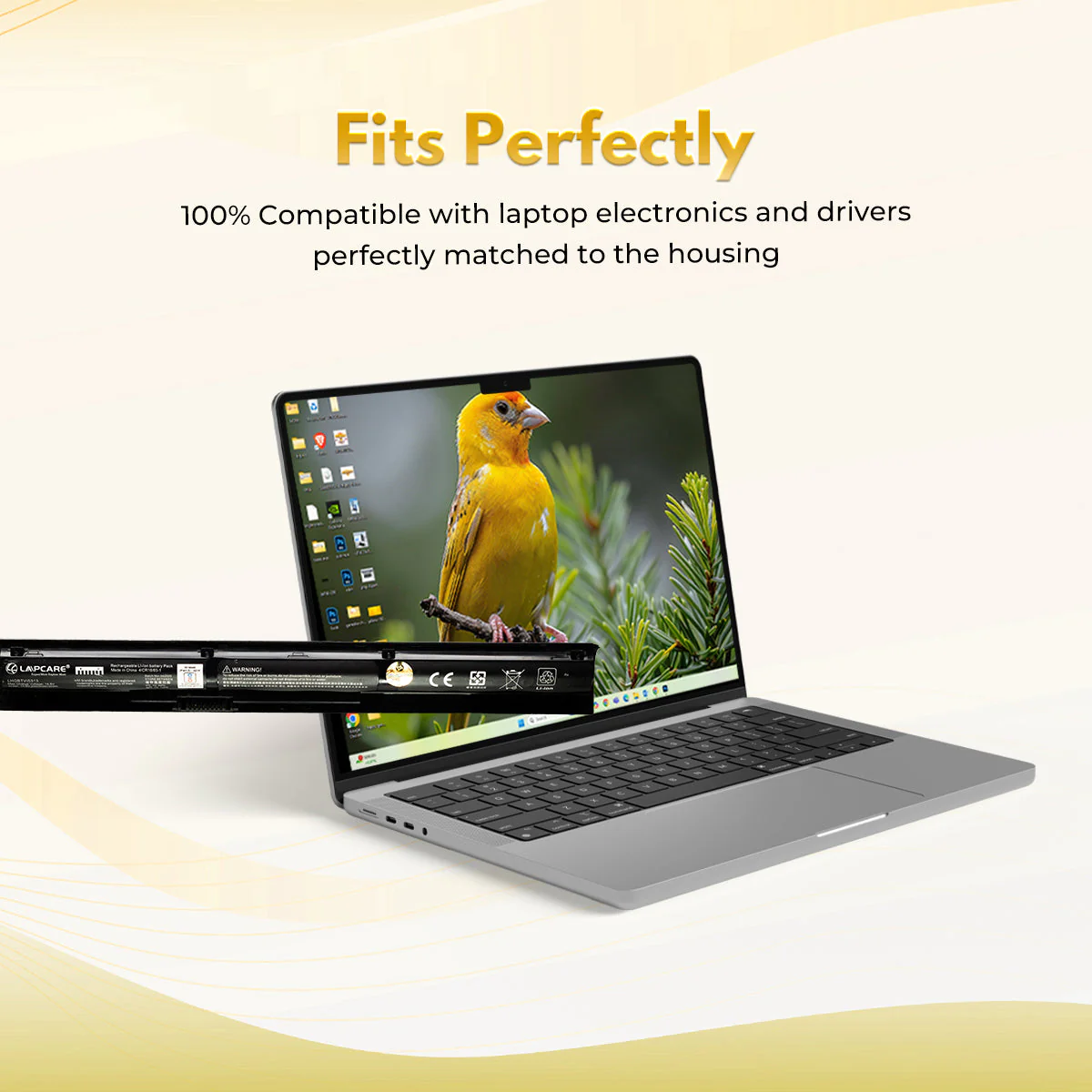 HP V104 Battery - Image 3