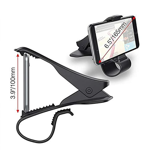 HUD: Anti-Skid Car Mobile Phone Holder with Adjustable HUD Design for Dashboard Mounting - Image 4