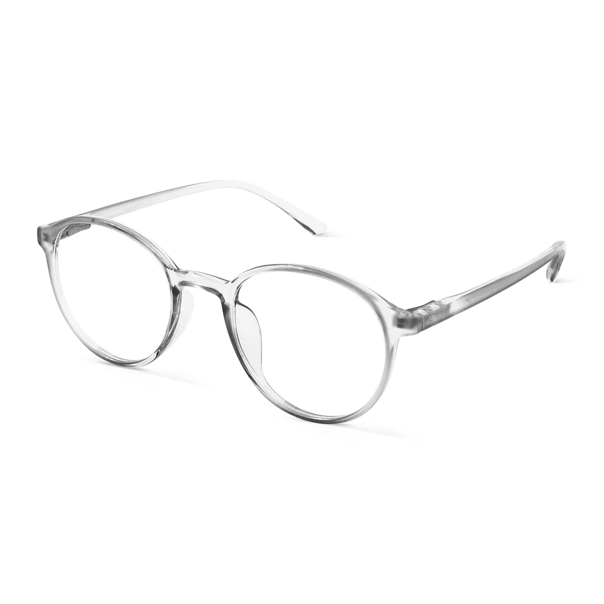 Hueless View Round Blue Screen Glasses