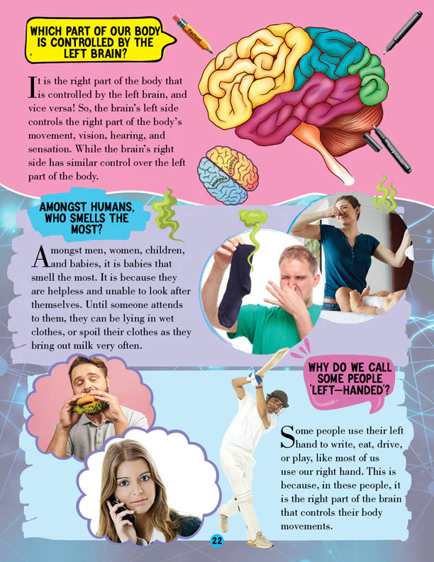 Human Body Encyclopedia for Children Age 5 - 15 Years- All About Trivia Questions and Answers - Image 9