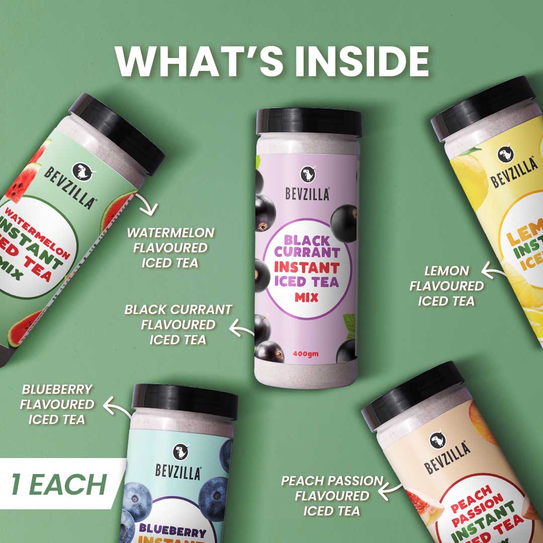 Iced Tea - 400 gms x 5 flavours - Image 2