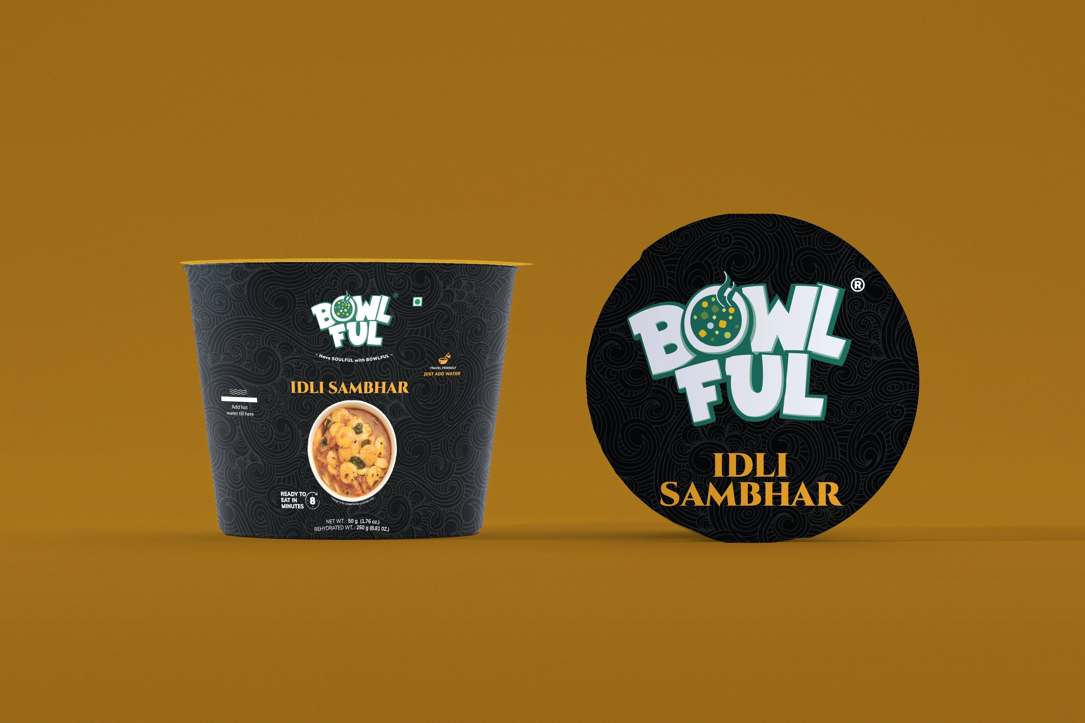 Idli Sambar Cup