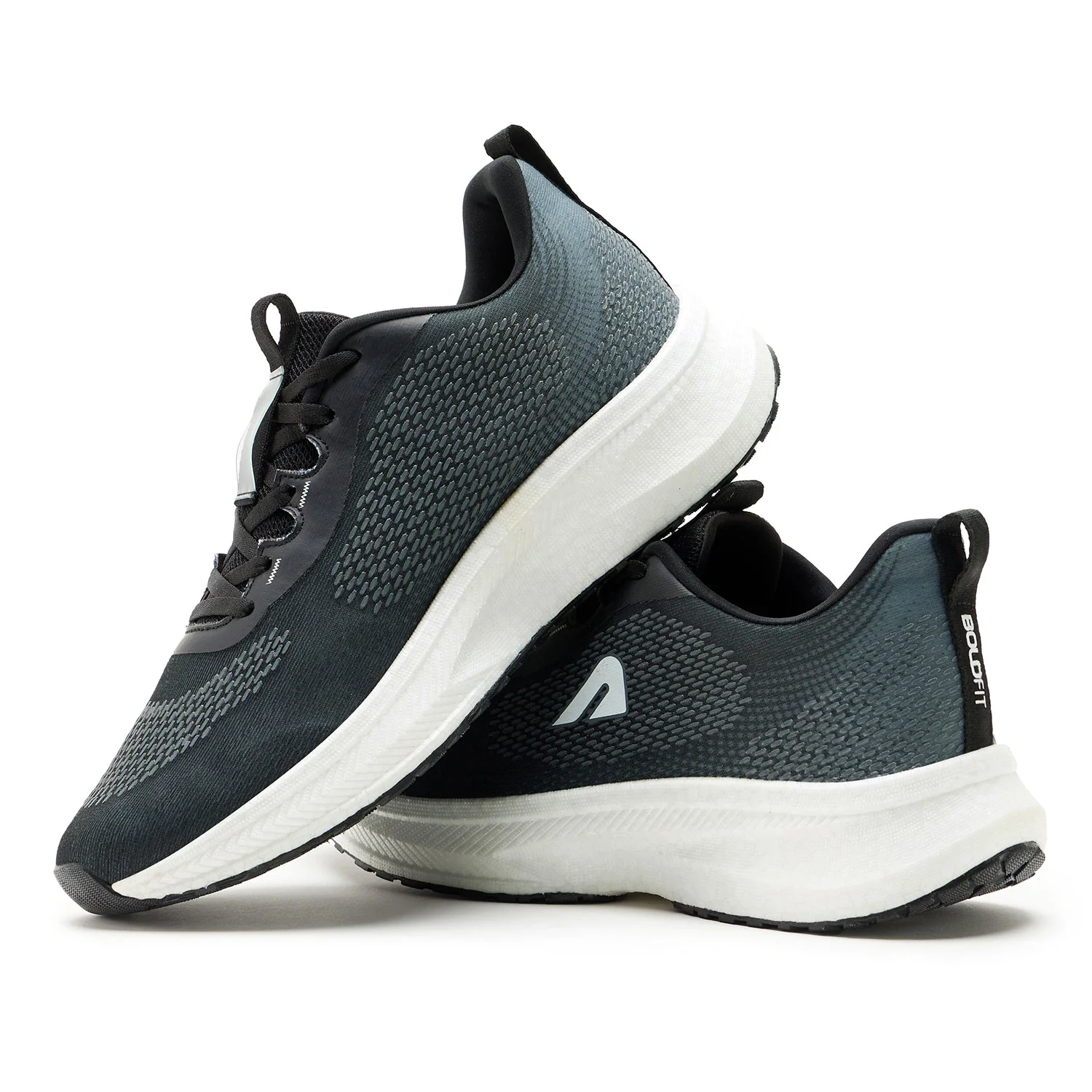 Ignitr Mens Running & Training Shoes - Black - Image 3