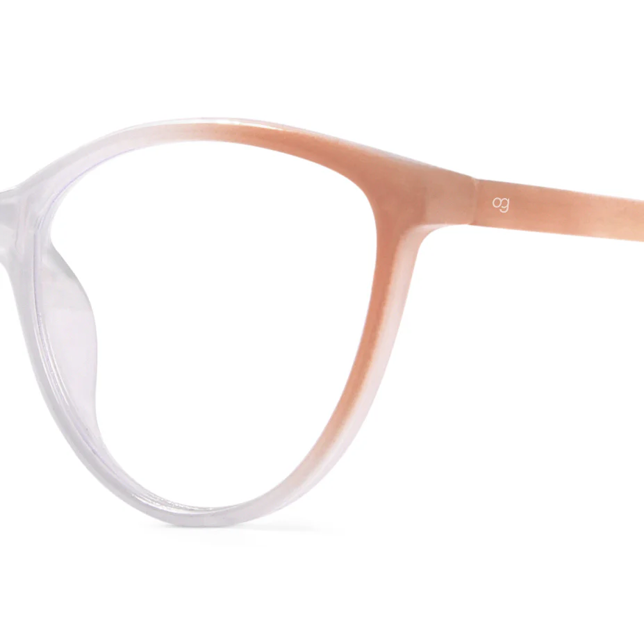 Incandescent Glow Cateye Blue Screen Glasses - Image 2