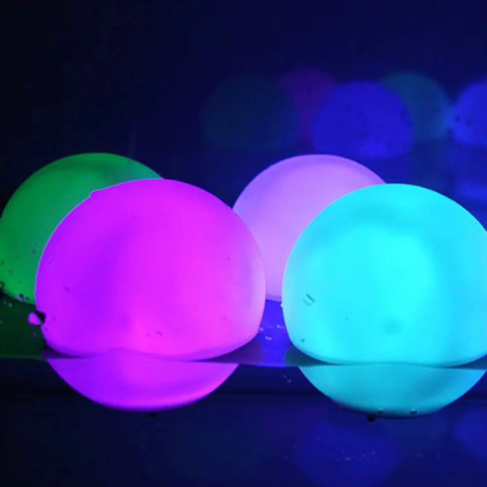 Inflatable Waterproof LED Ball Glowing Pool Party Toy 1 pc - Image 7