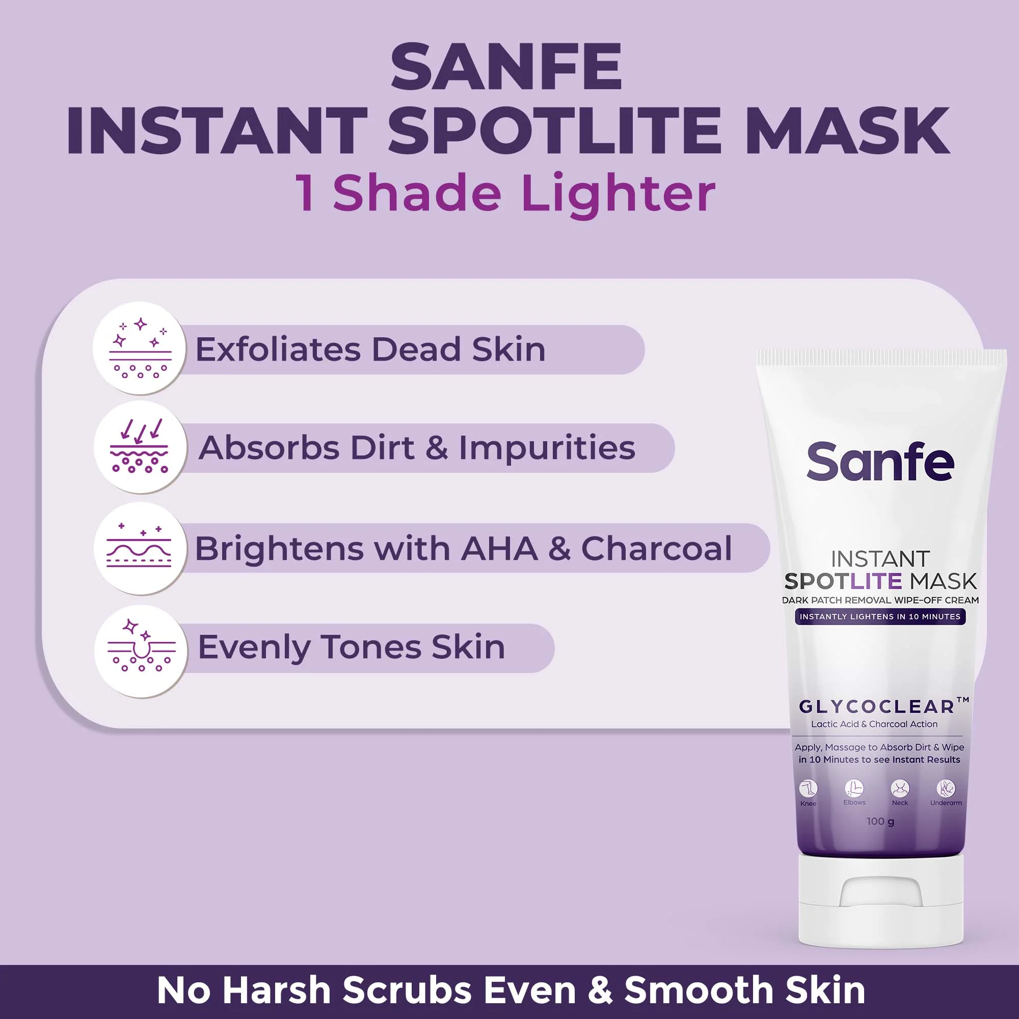 Instant Spotlite Mask For Dark Underarms, Neck and Body - Pack of 2 - Image 3
