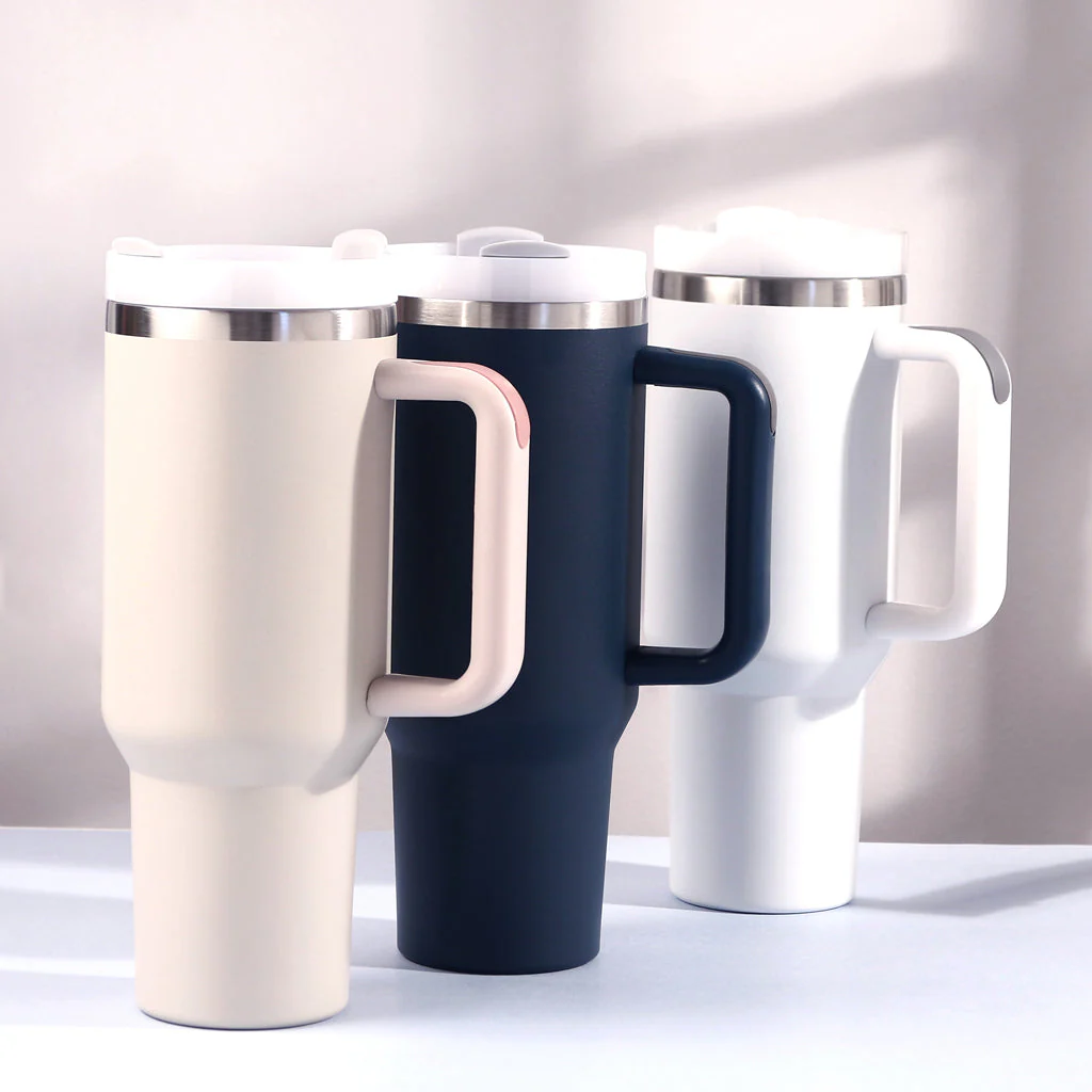 Insulated Sipper Flask with Straw - Image 9