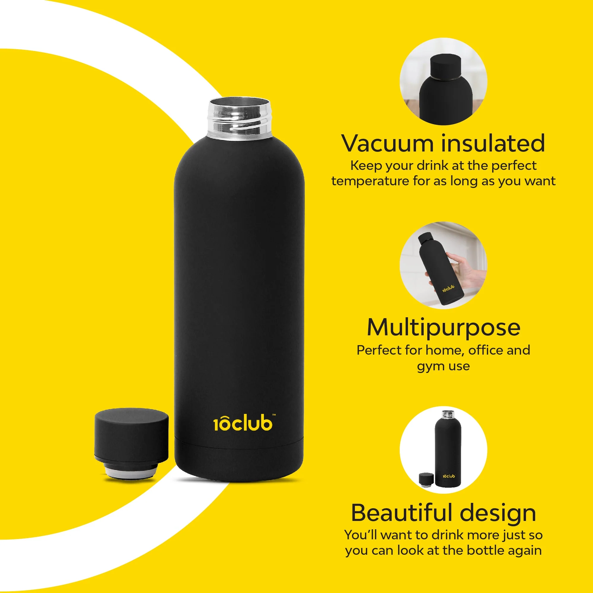 Insulated Water Bottle 500Ml - Image 4