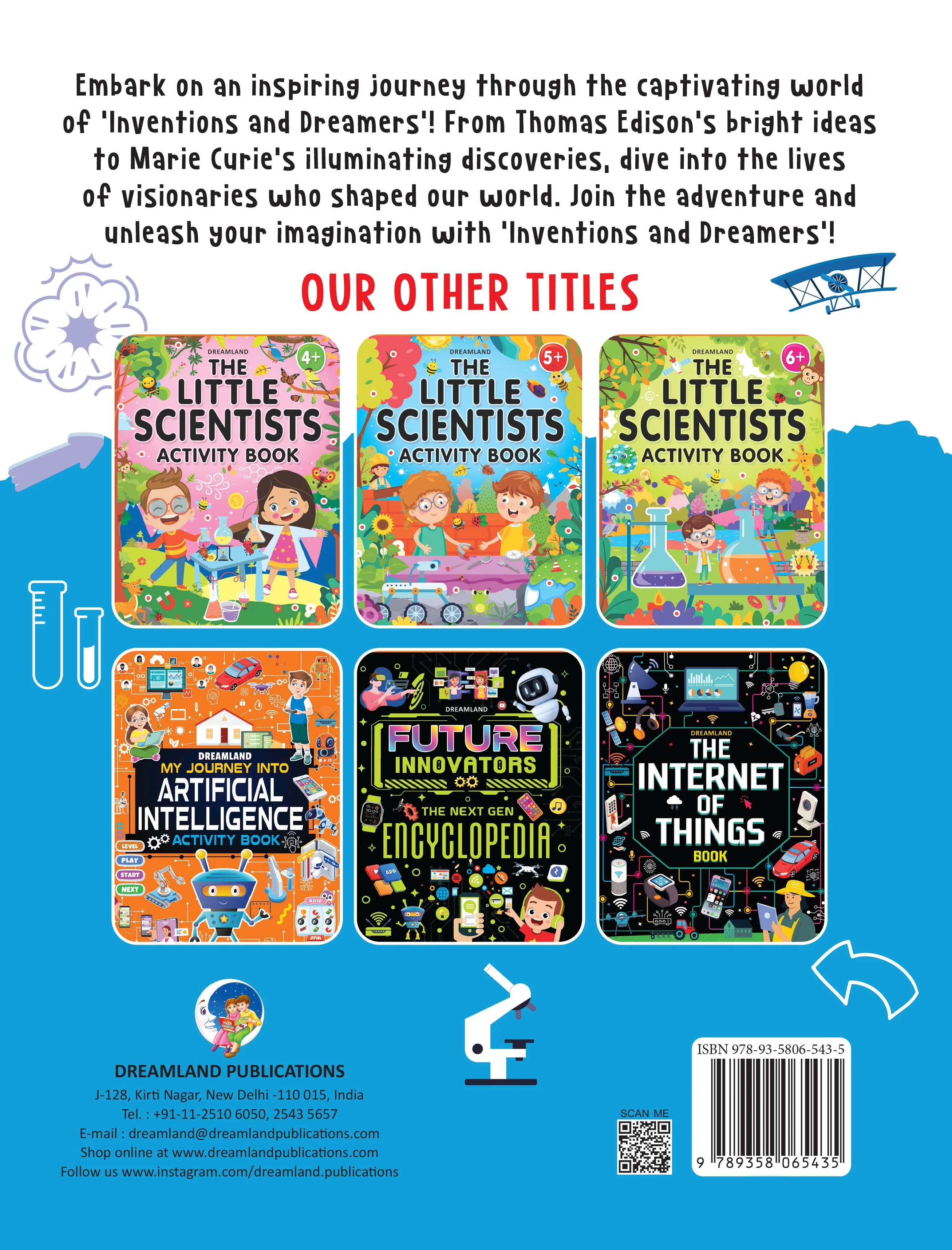 Inventors and Dreamers Activity Book for Kids 6–12: Fun Projects, Puzzles & Challenges to Spark Young Minds - Image 2