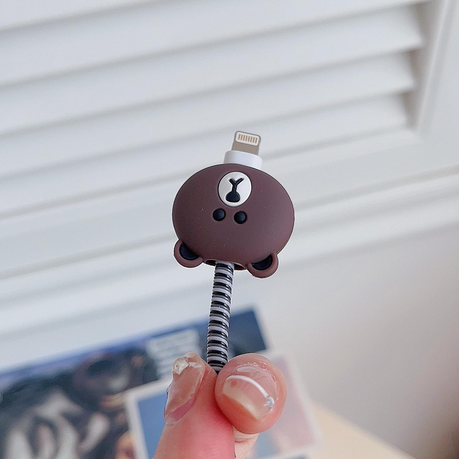 Iphone Charger Case Cover - Brown Panda - Image 14