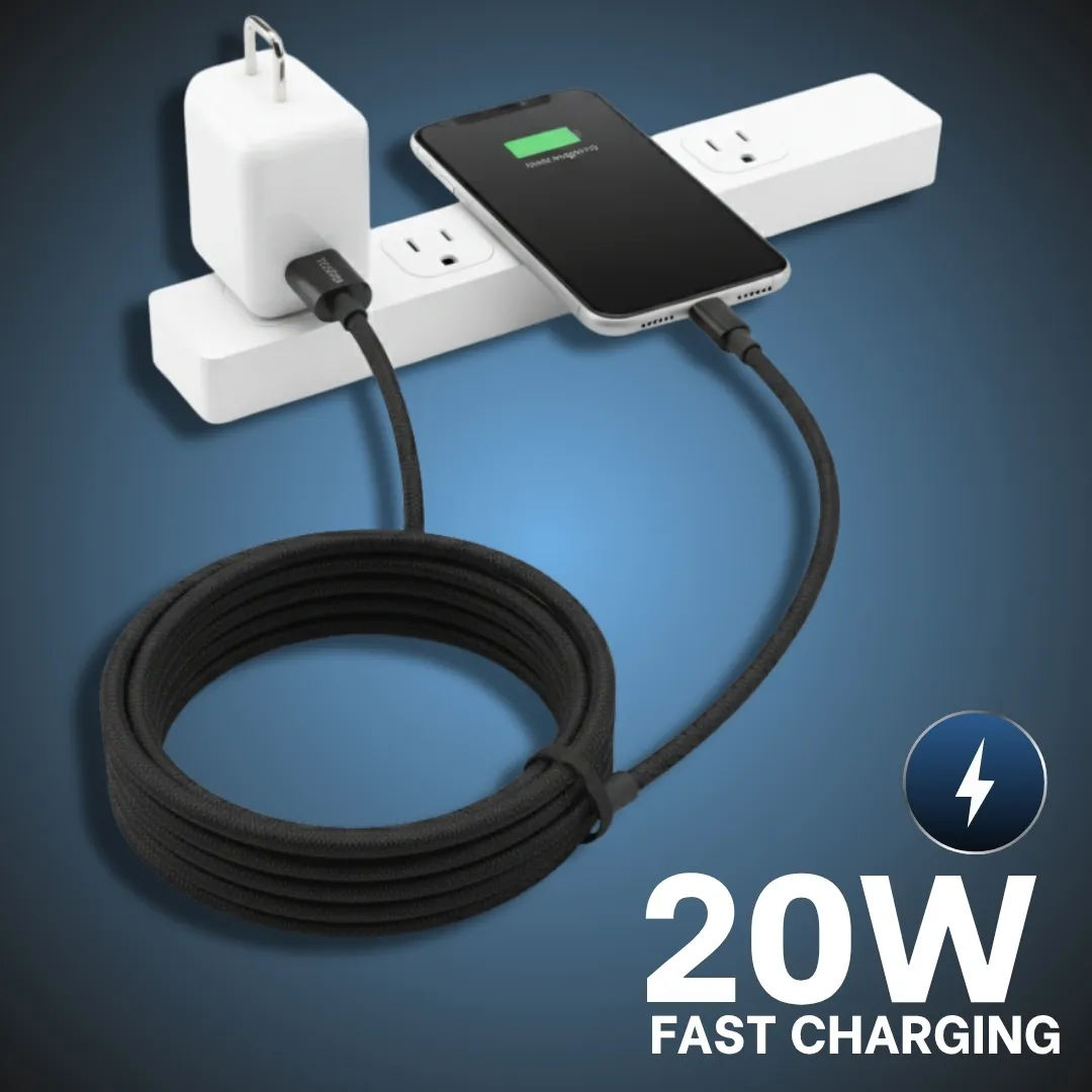 Iphone Lightning Fast Charging Cable | 20W | 1 m - Image 3