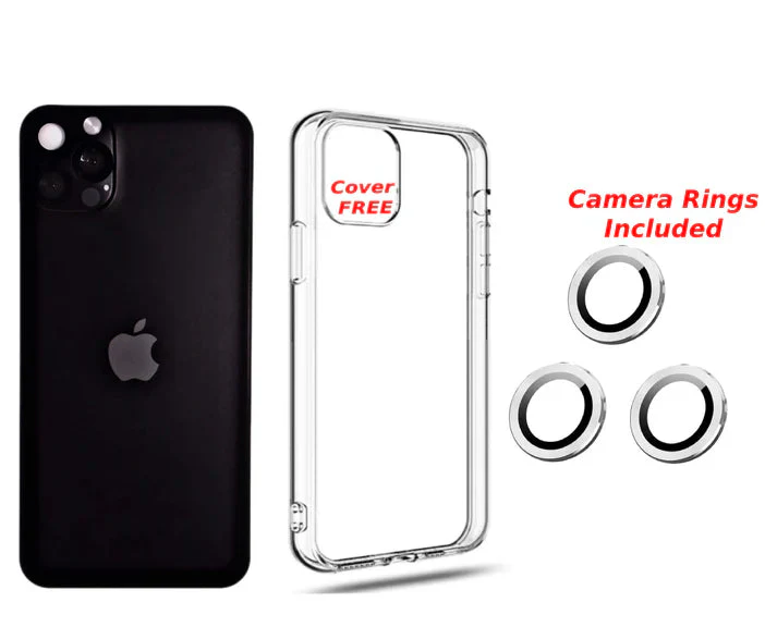 iPhone XR to 15 Pro Converter, Cover, Camera Rings Full Kit - Image 5