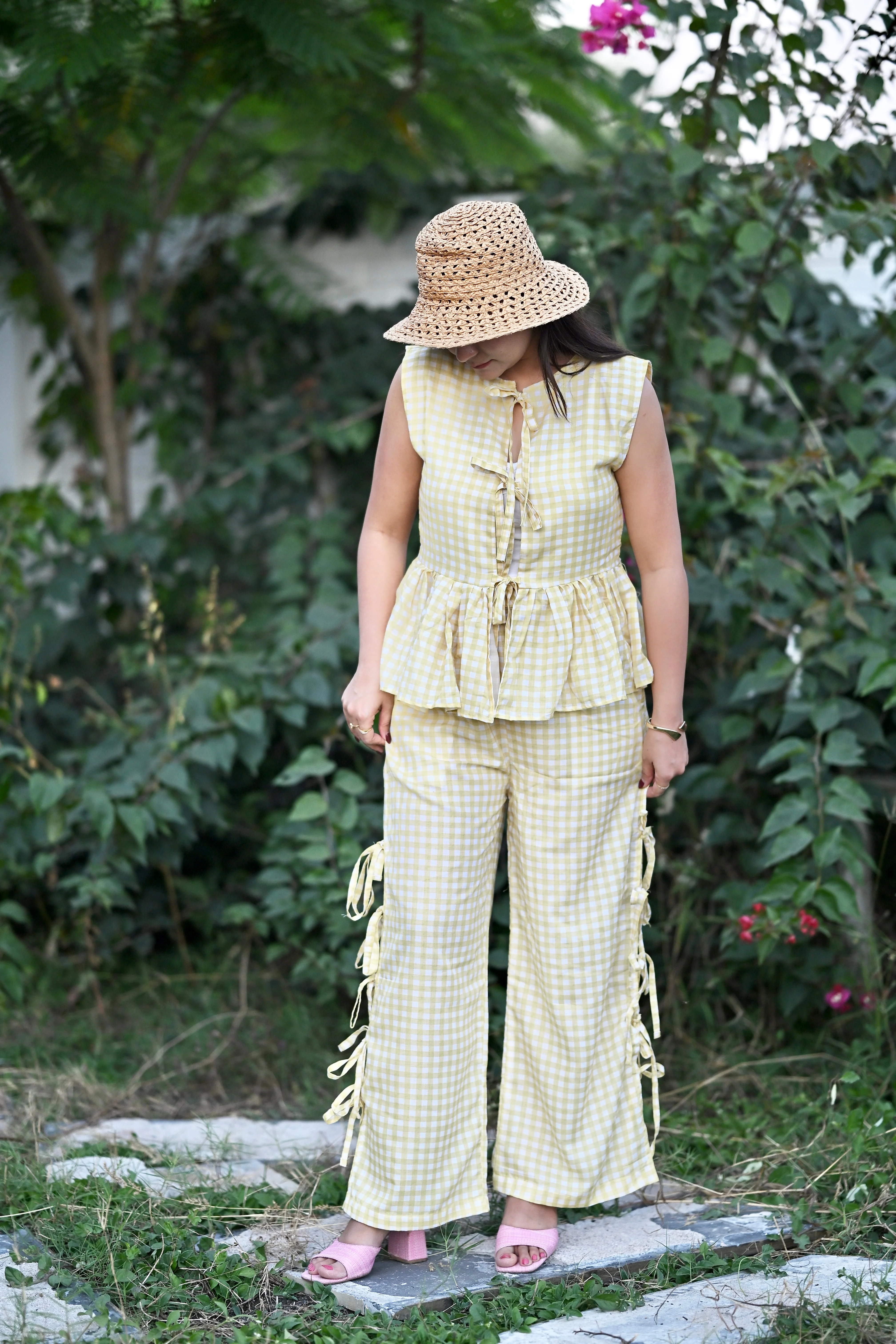 Irena Co-ord Set - Yellow - Image 2